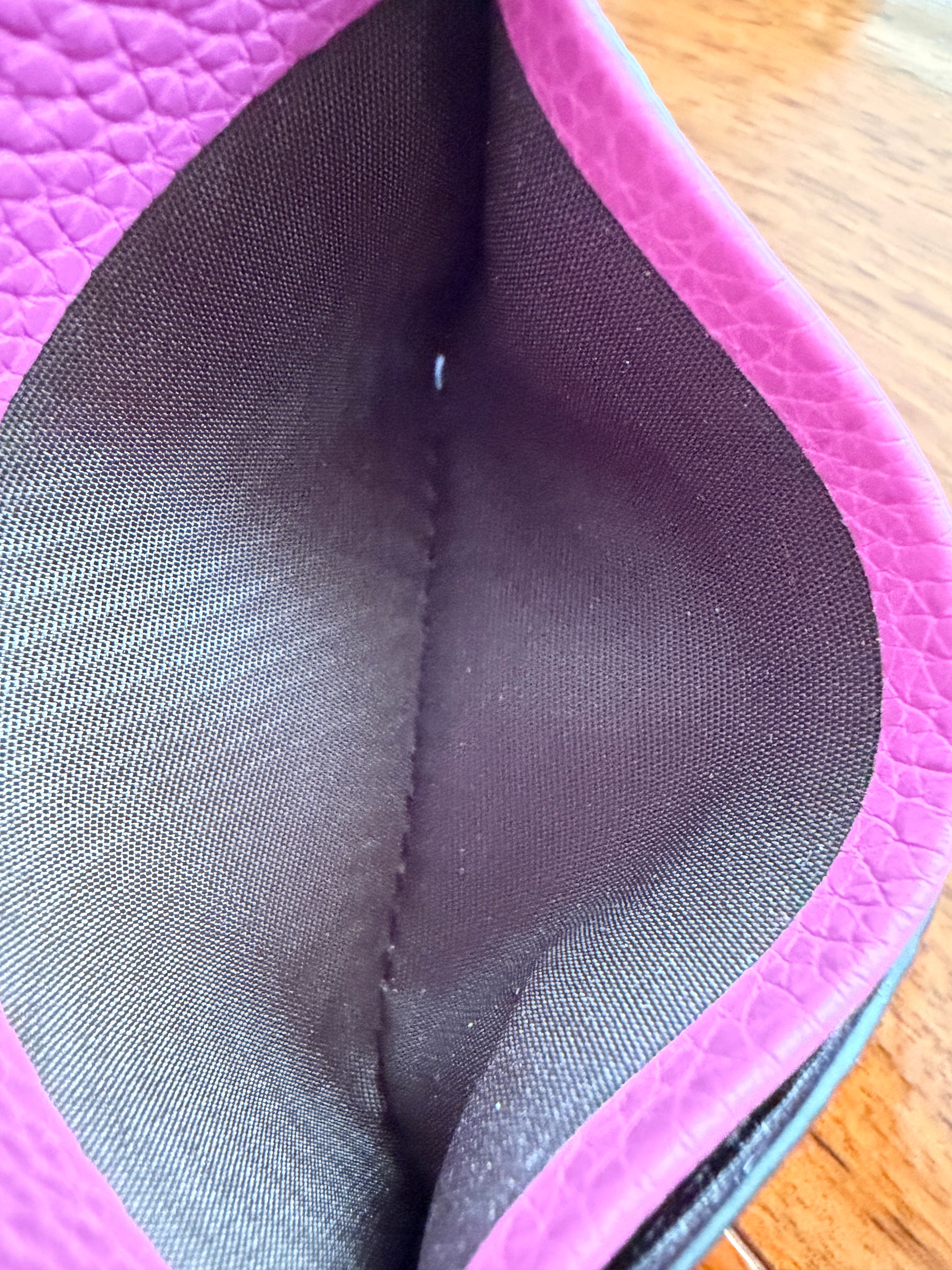 Mulberry Orchid Credit Card Holder