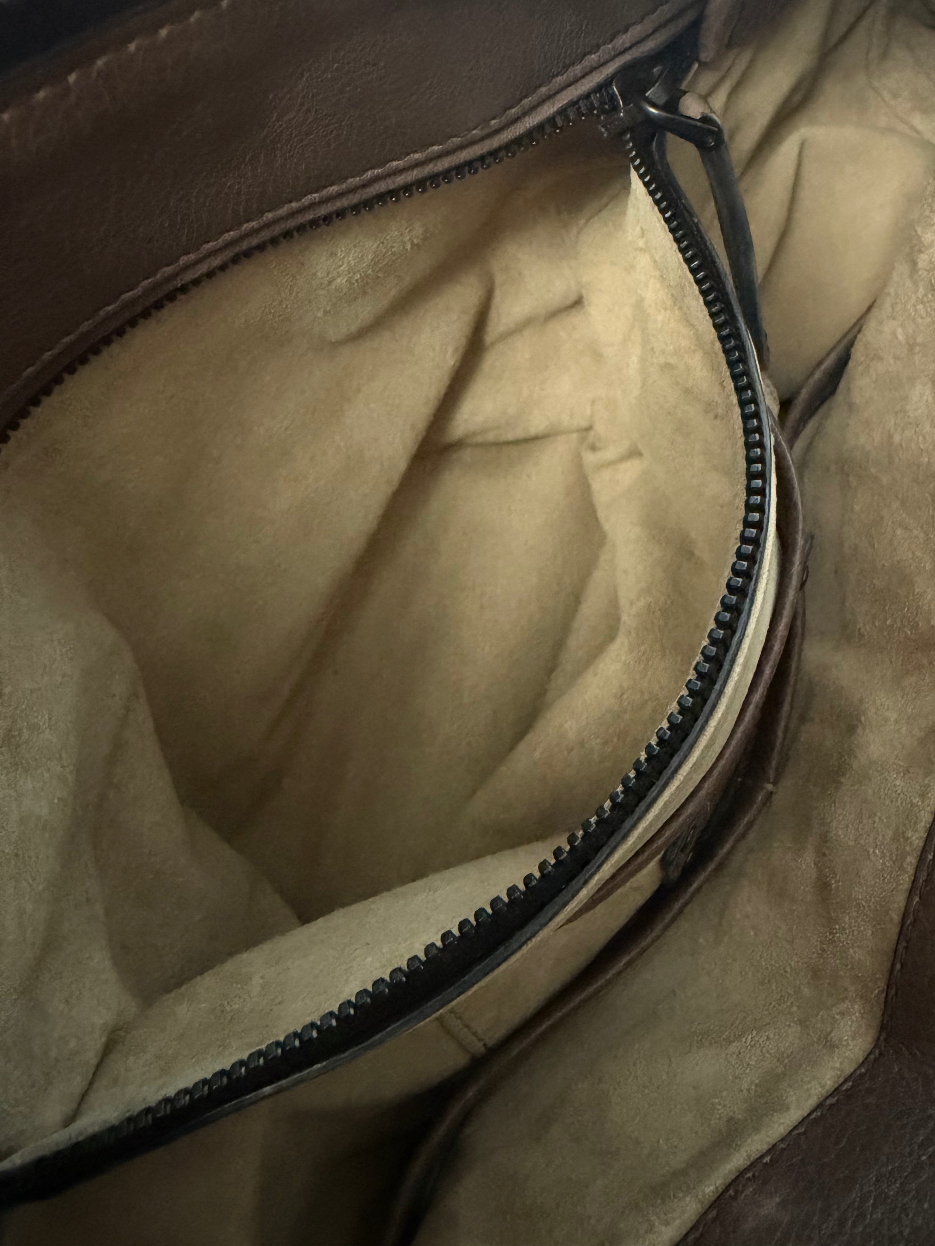 Prada two-way gradient bag in soft calf leather