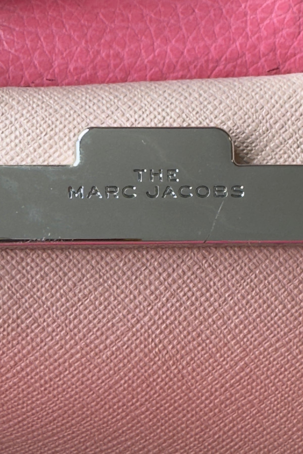 Marc Jacobs Pink Crossbody Bag logo two