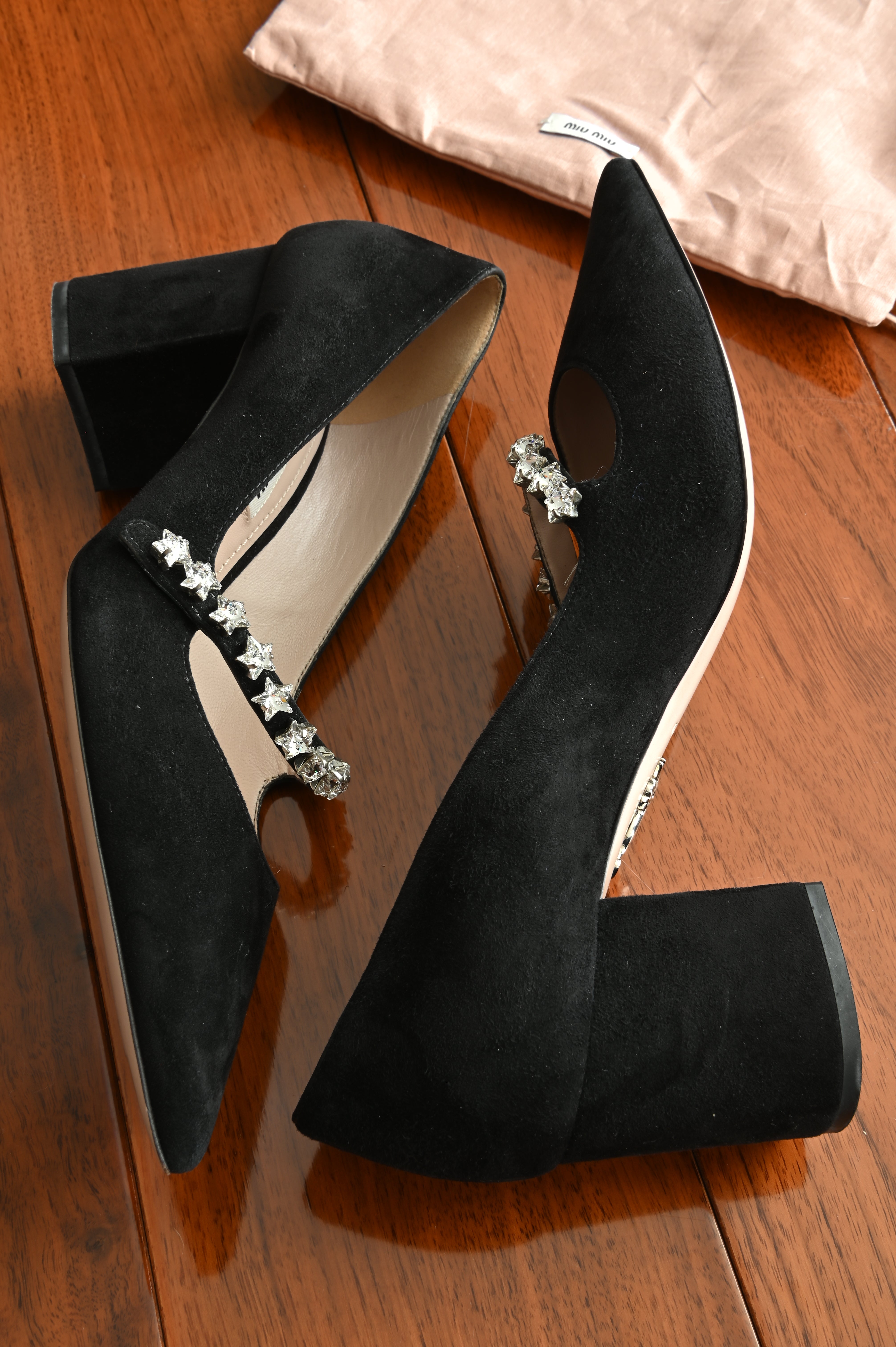 Miu Miu Mary Jane Heels side