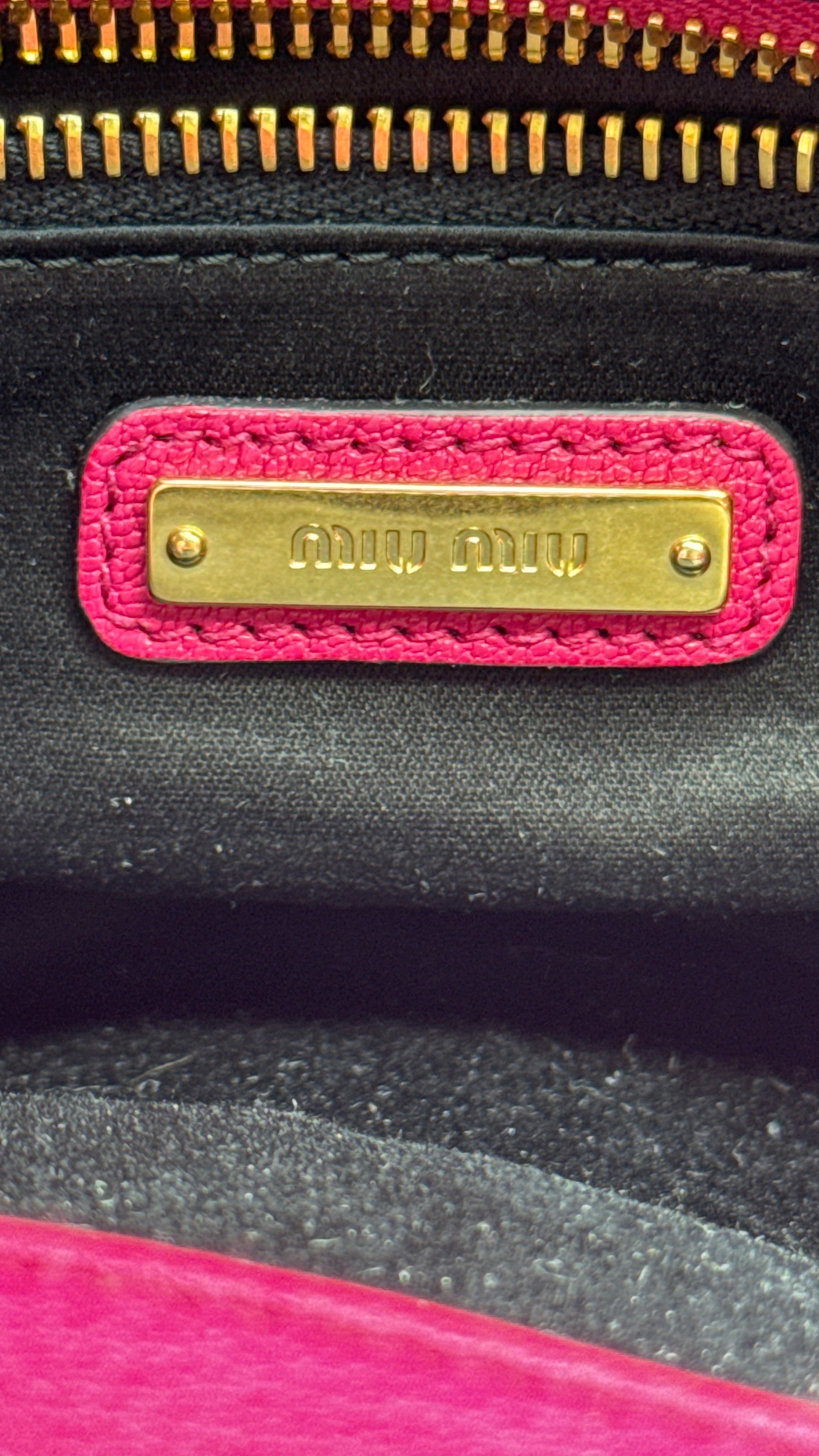 Miu Miu Pink Top Handle Bag