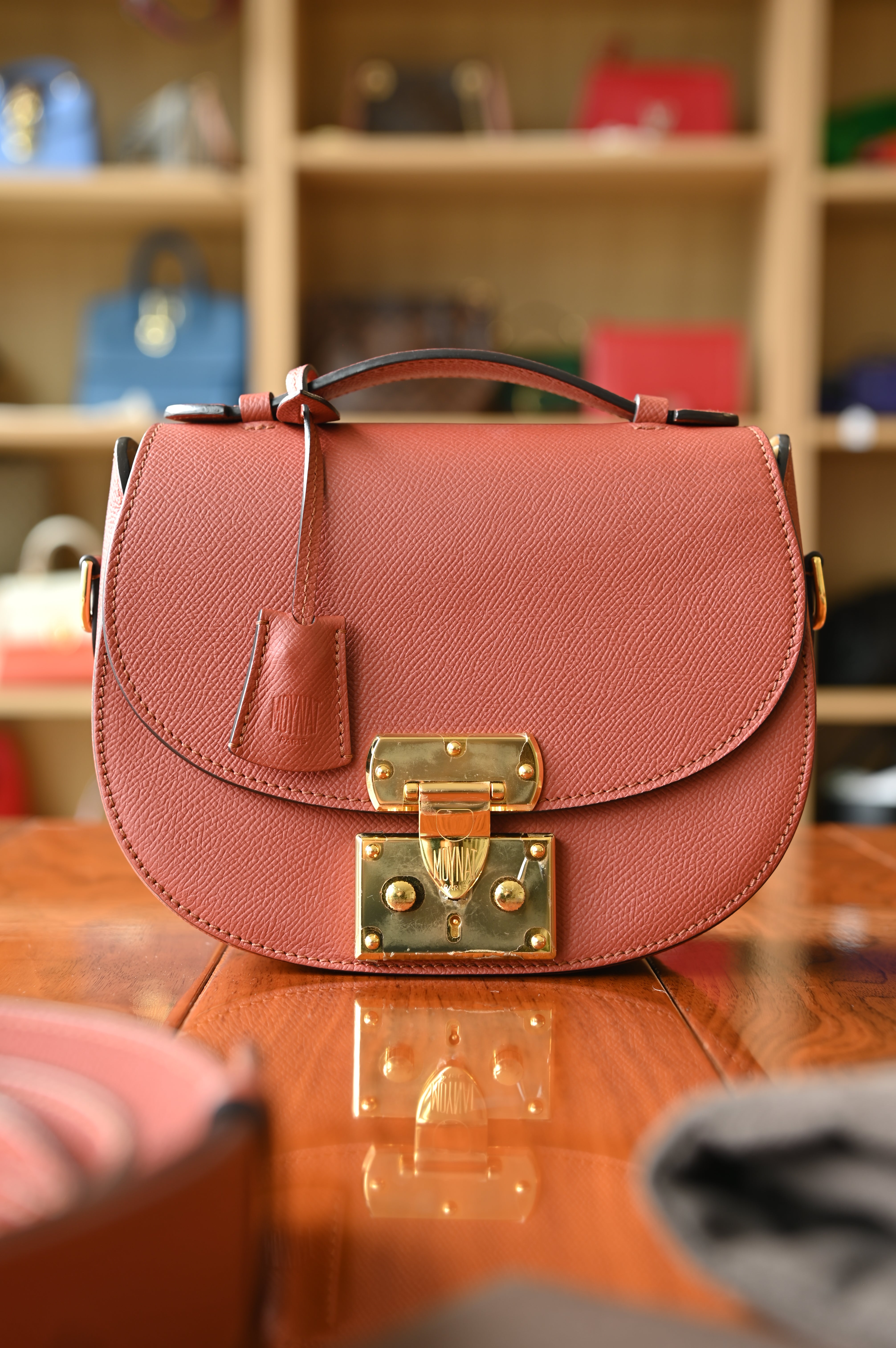 Moynat Bourbon Flori Shoulder Bag