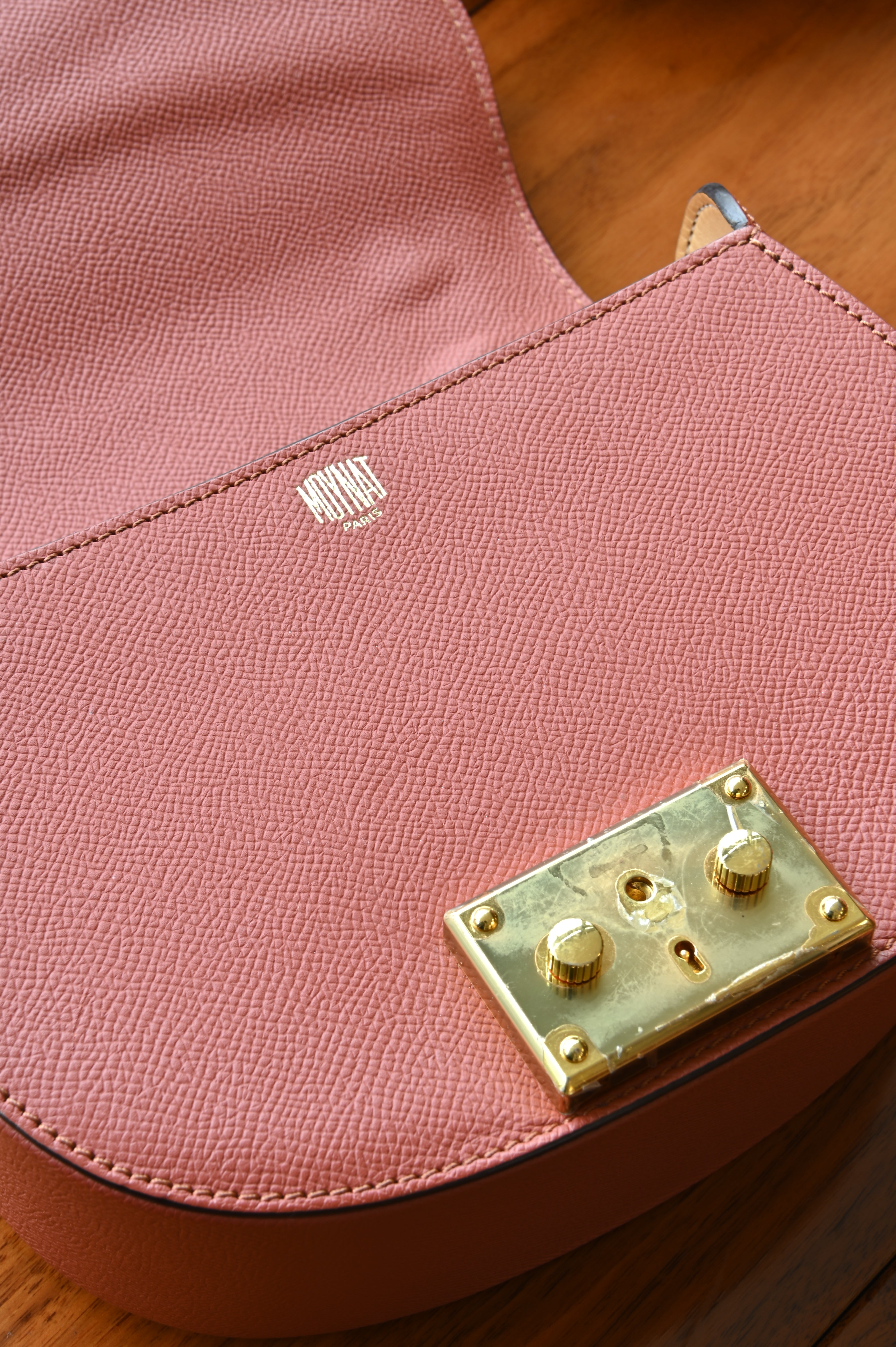 Moynat Bourbon Flori Shoulder Bag detail