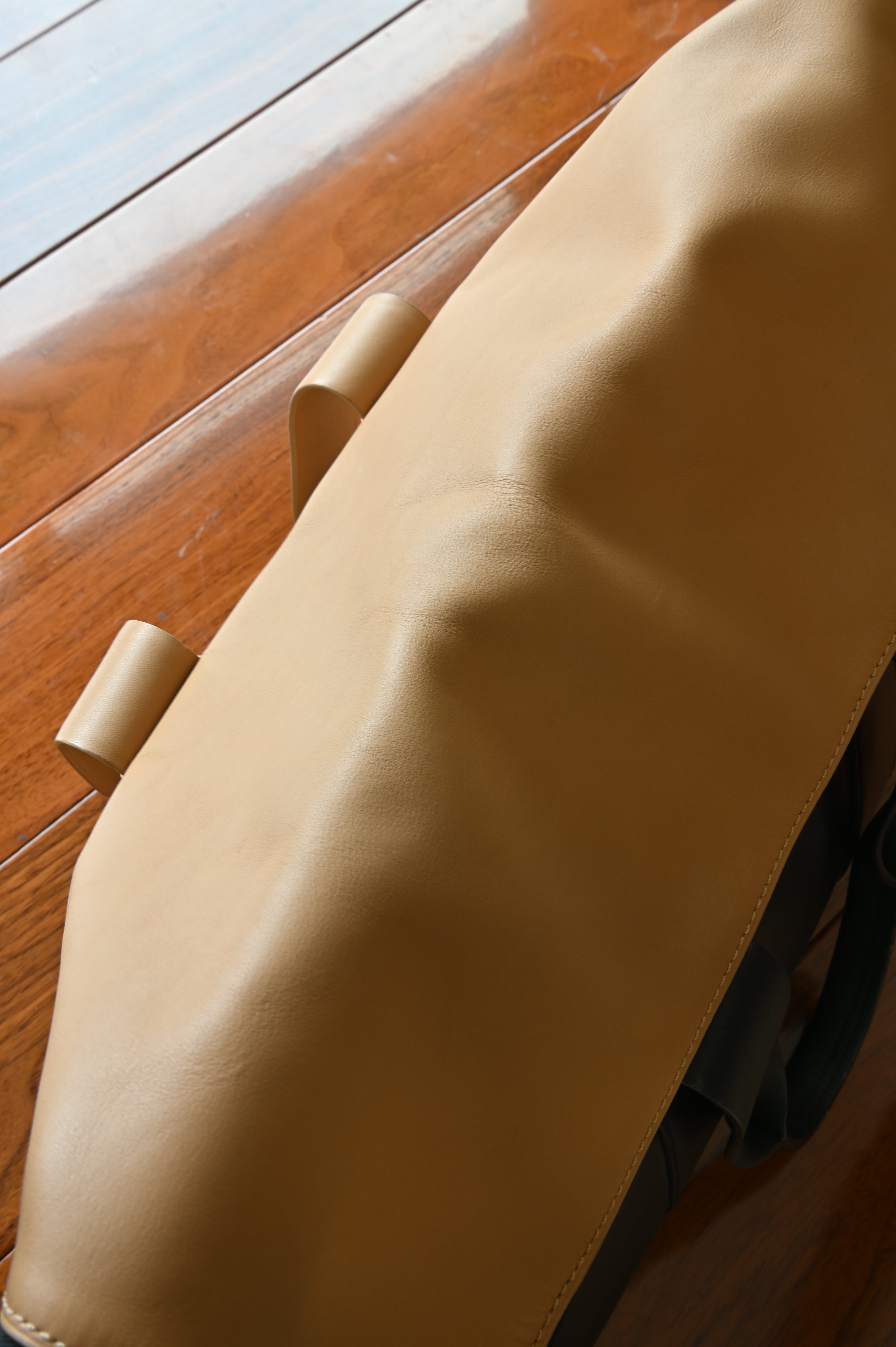 Philip Lim Bi-Colour Laptop Bag beige