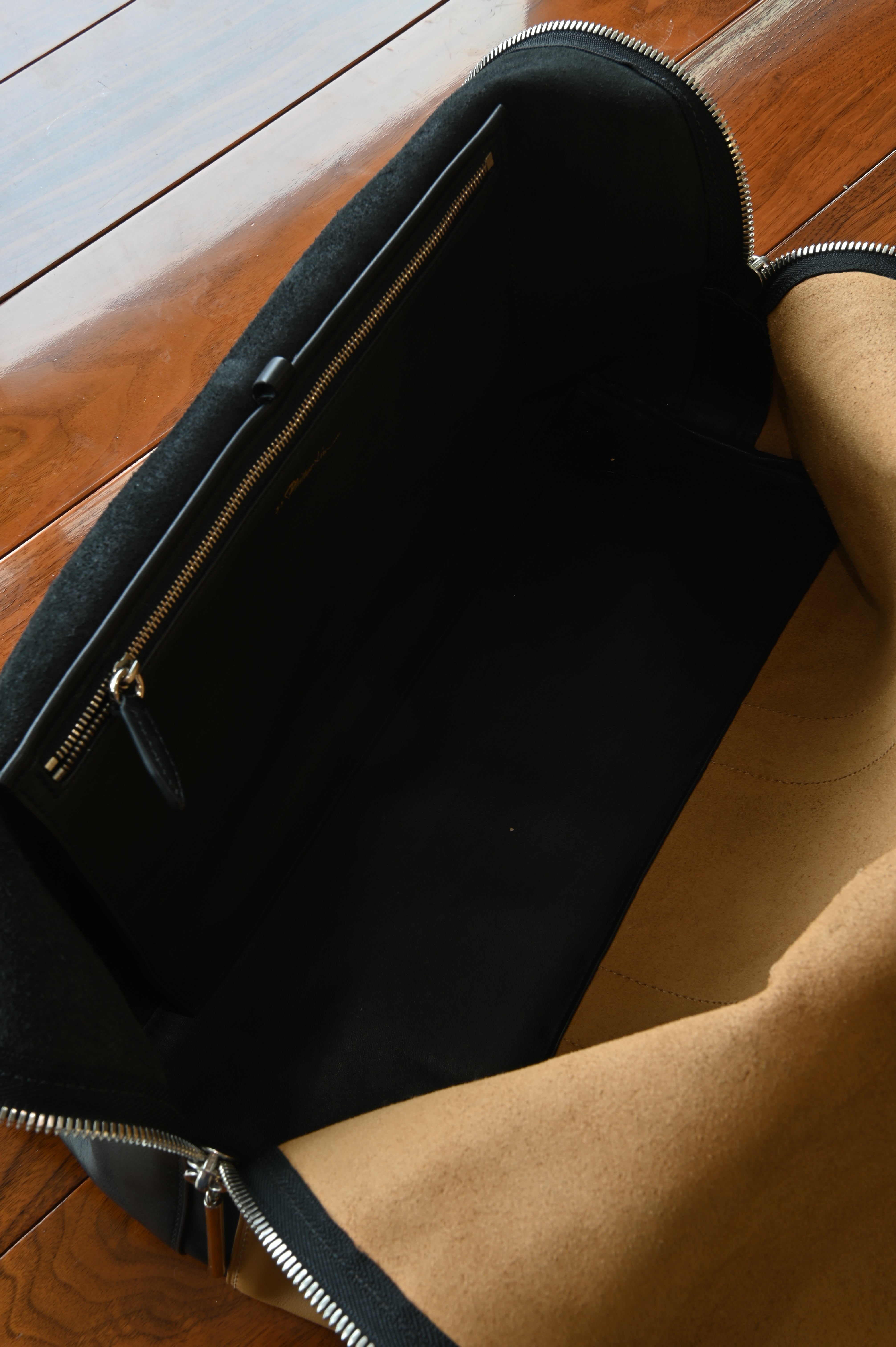 Philip Lim Bi-Colour Laptop Bag inside