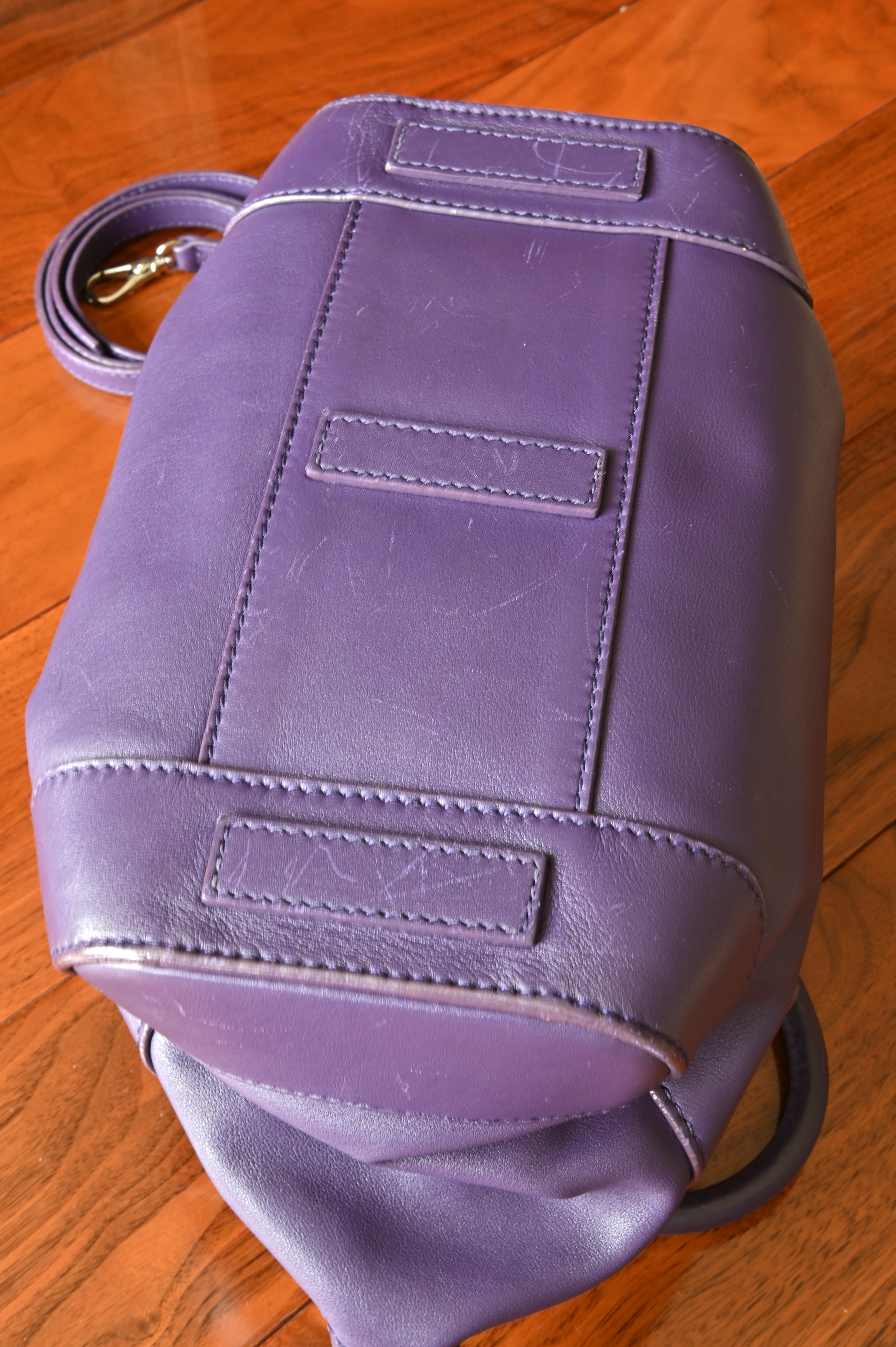 Ralph Lauren Purple Ricky Bag bottom