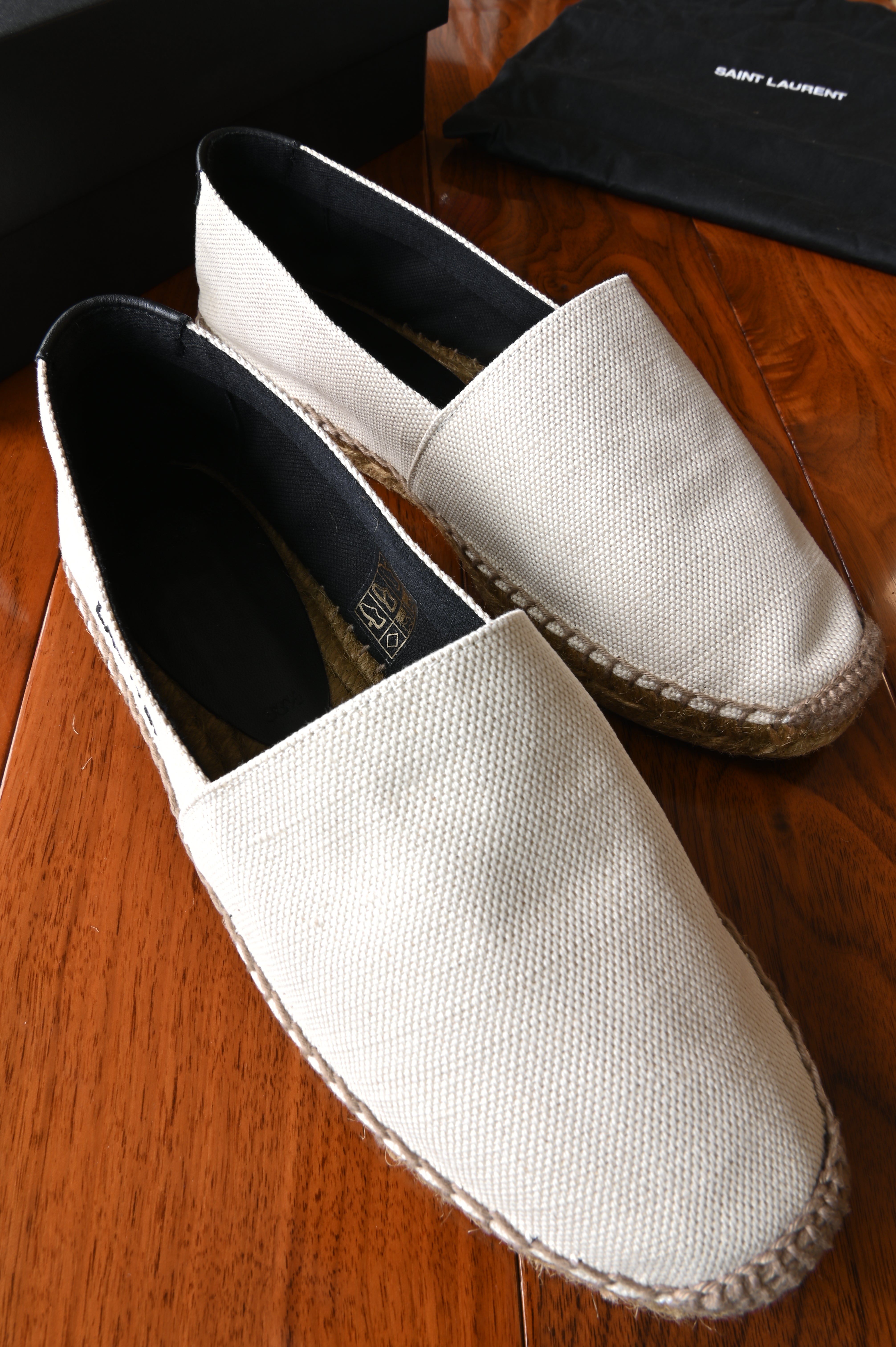 Saint Laurent Canvas Plato Plus Espadrille