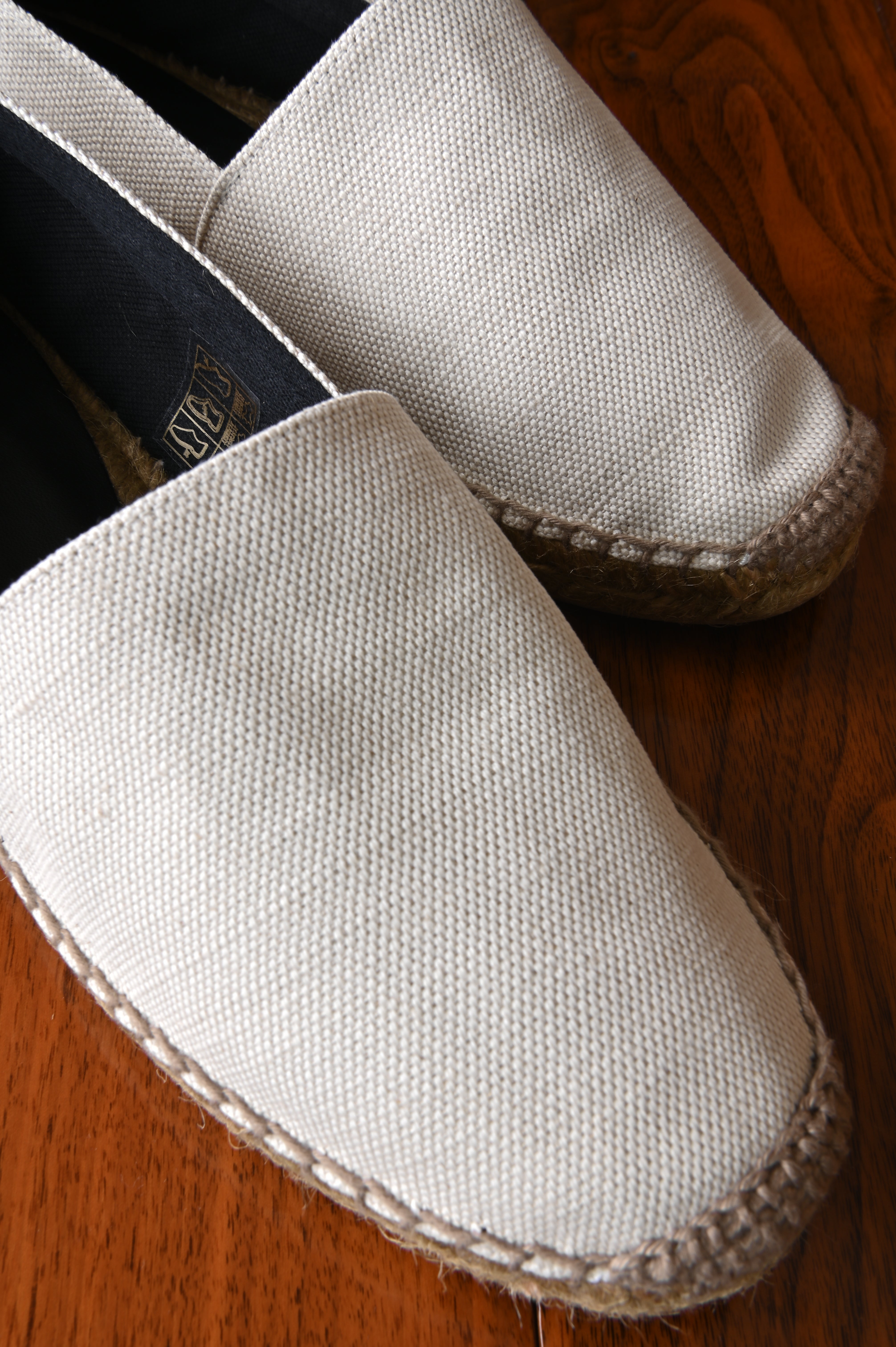 Saint Laurent Canvas Plato Plus Espadrille front
