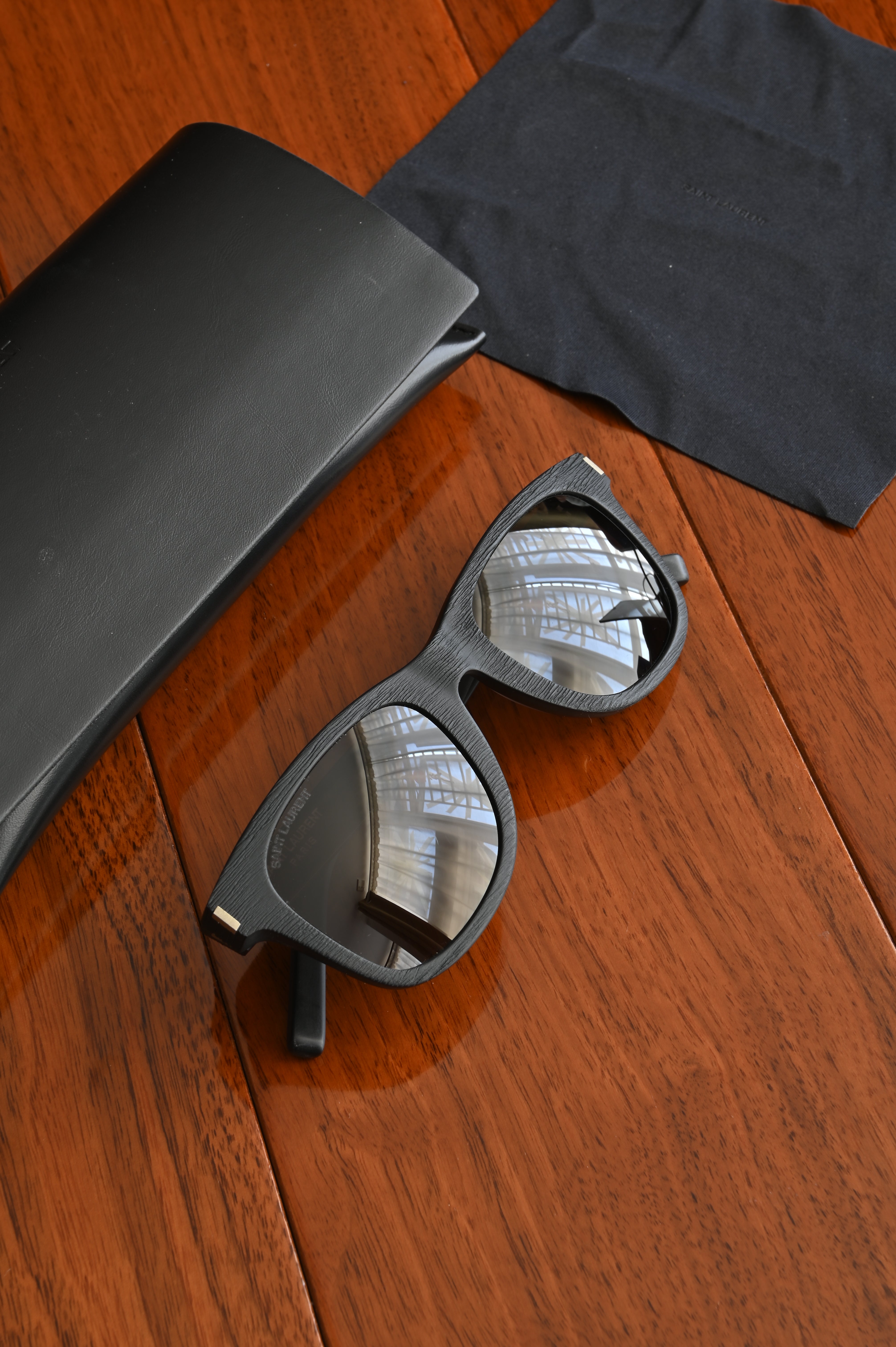 Saint Laurent SL 51 Black Sunglasses front