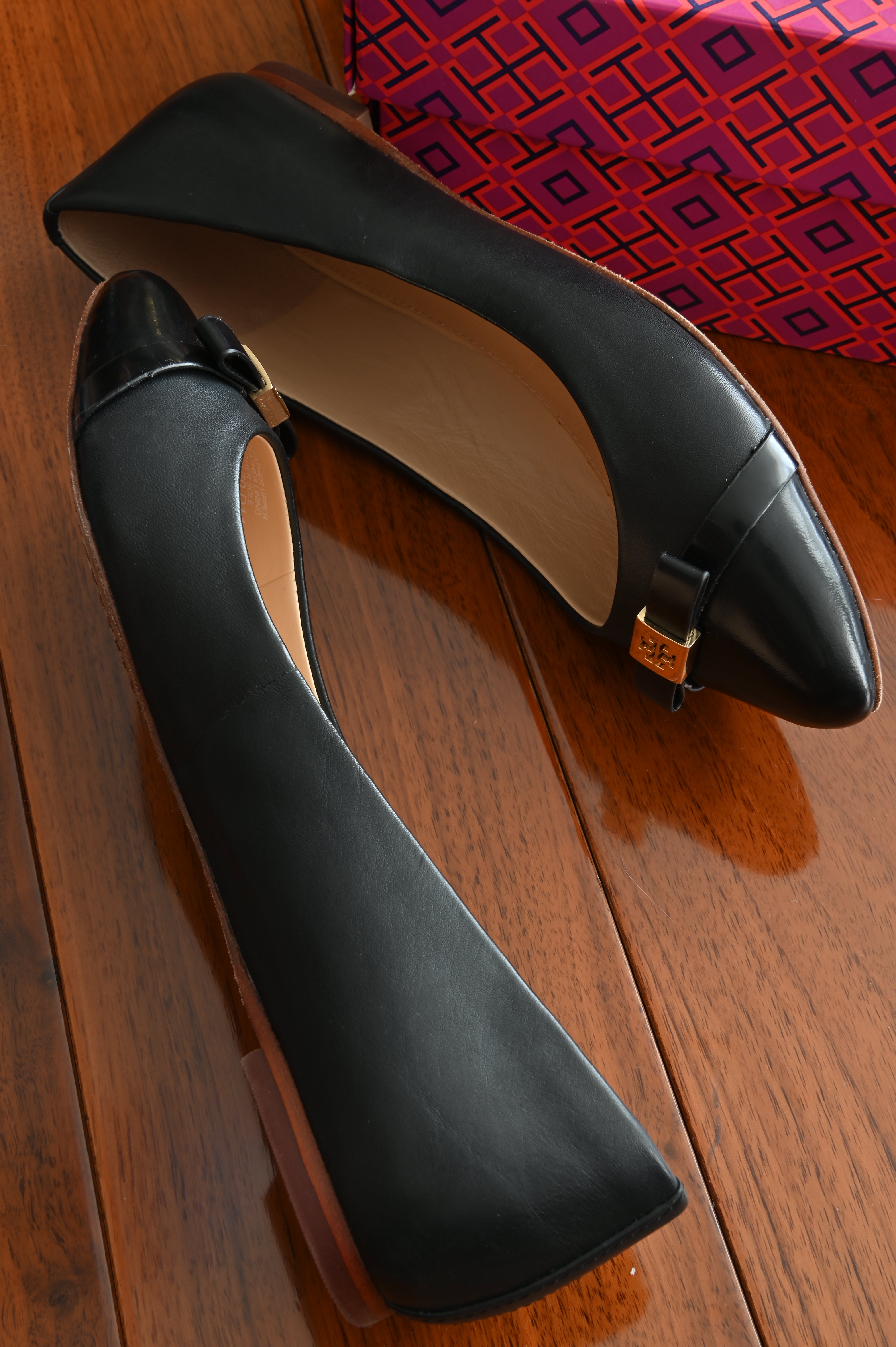 Tory Burch Black Ballet Flats side two