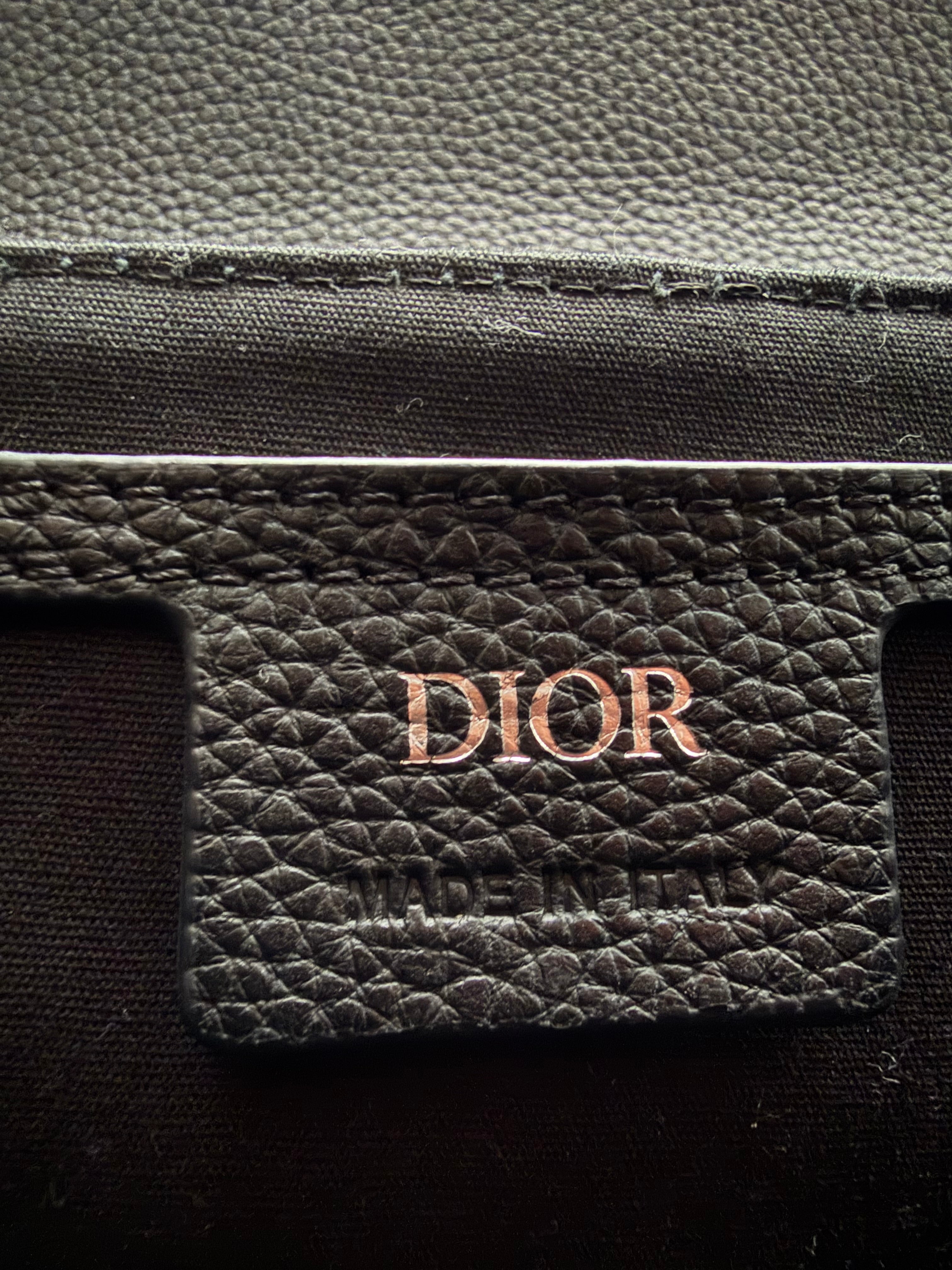 Dior Small Saddle Messenger Bag with Flap