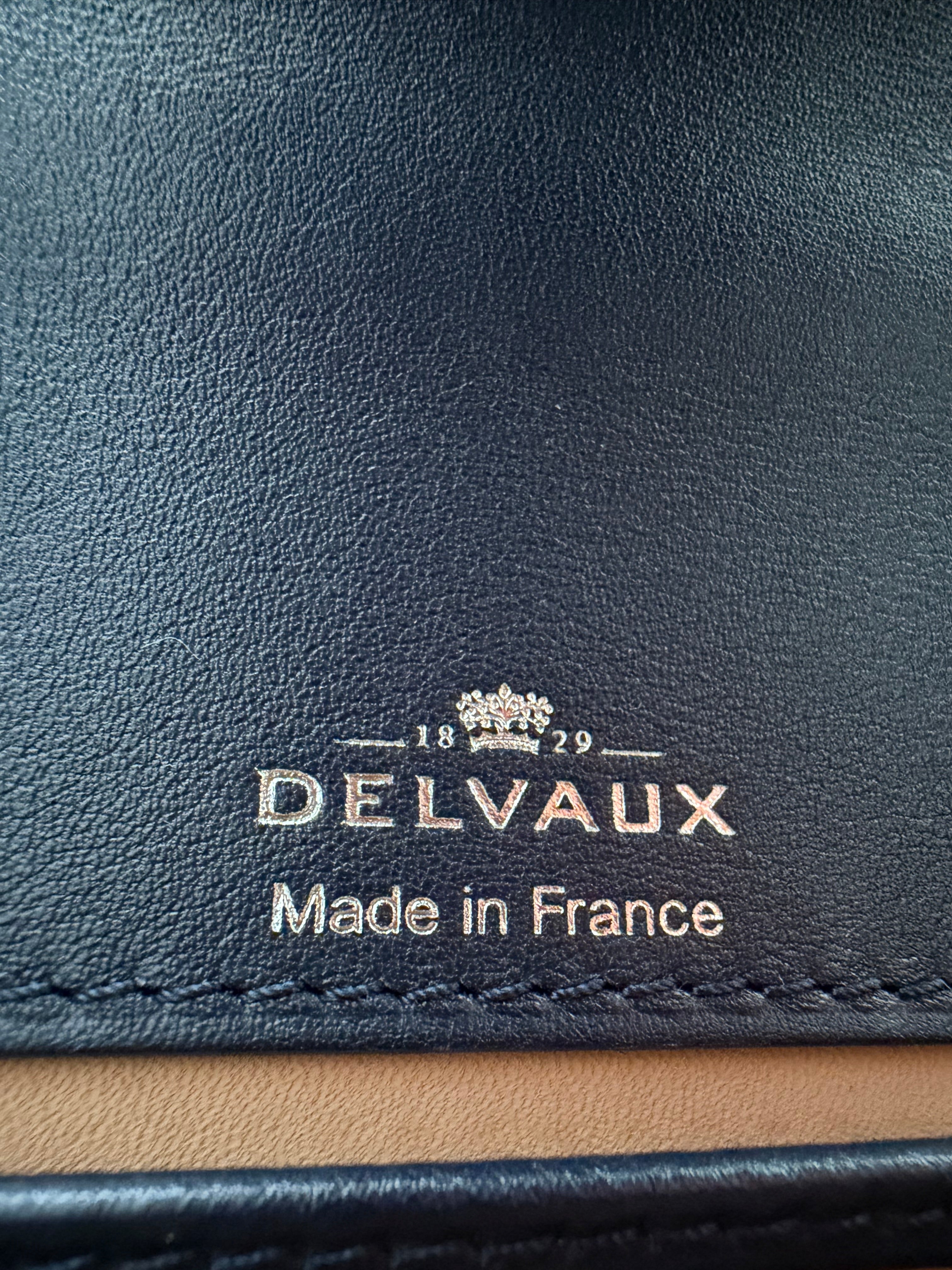 Delvaux Tempête PM Antwerp Blue Top Handle