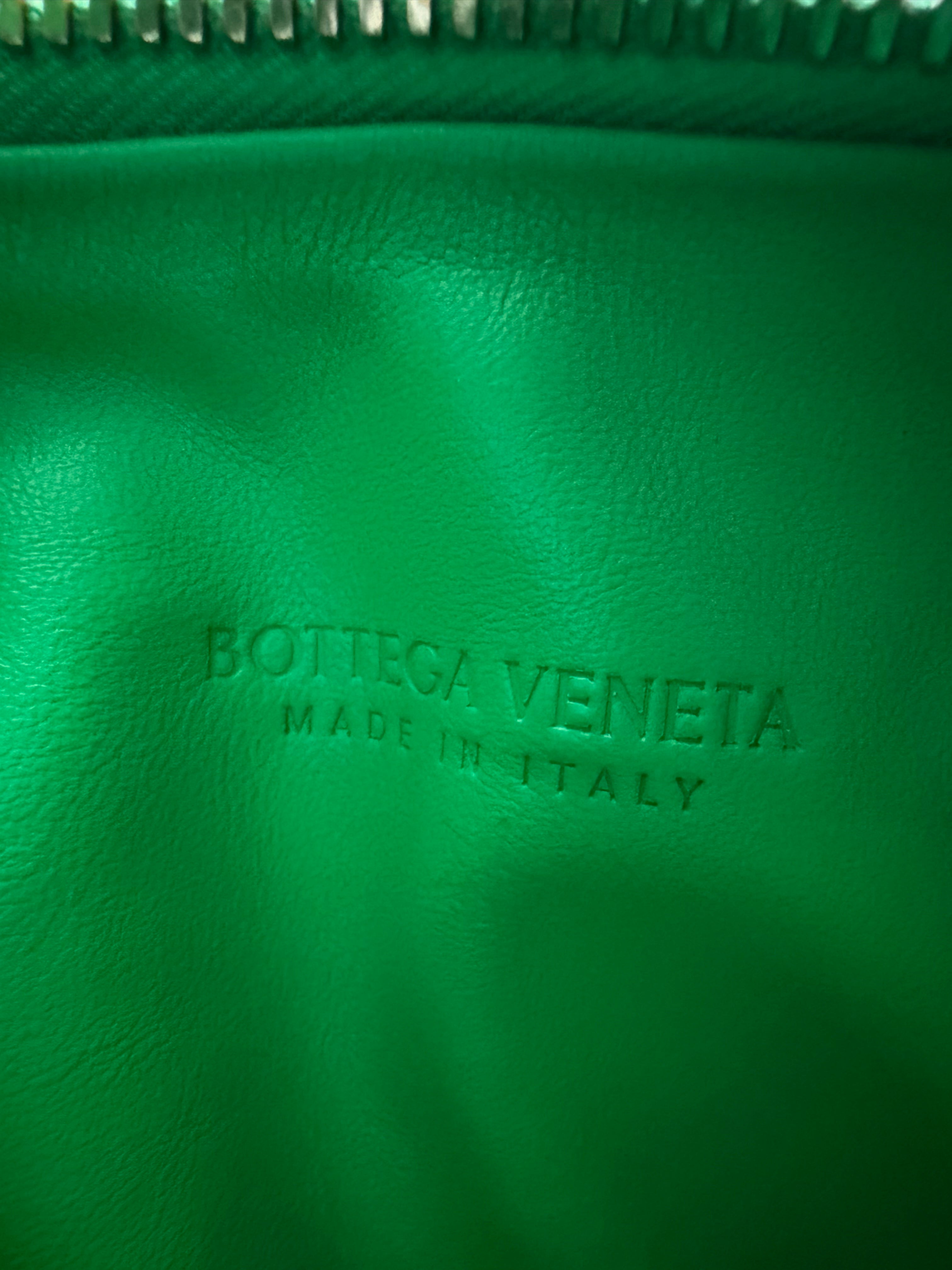 Bottega Venetia Mini Jodie in Parakeet green