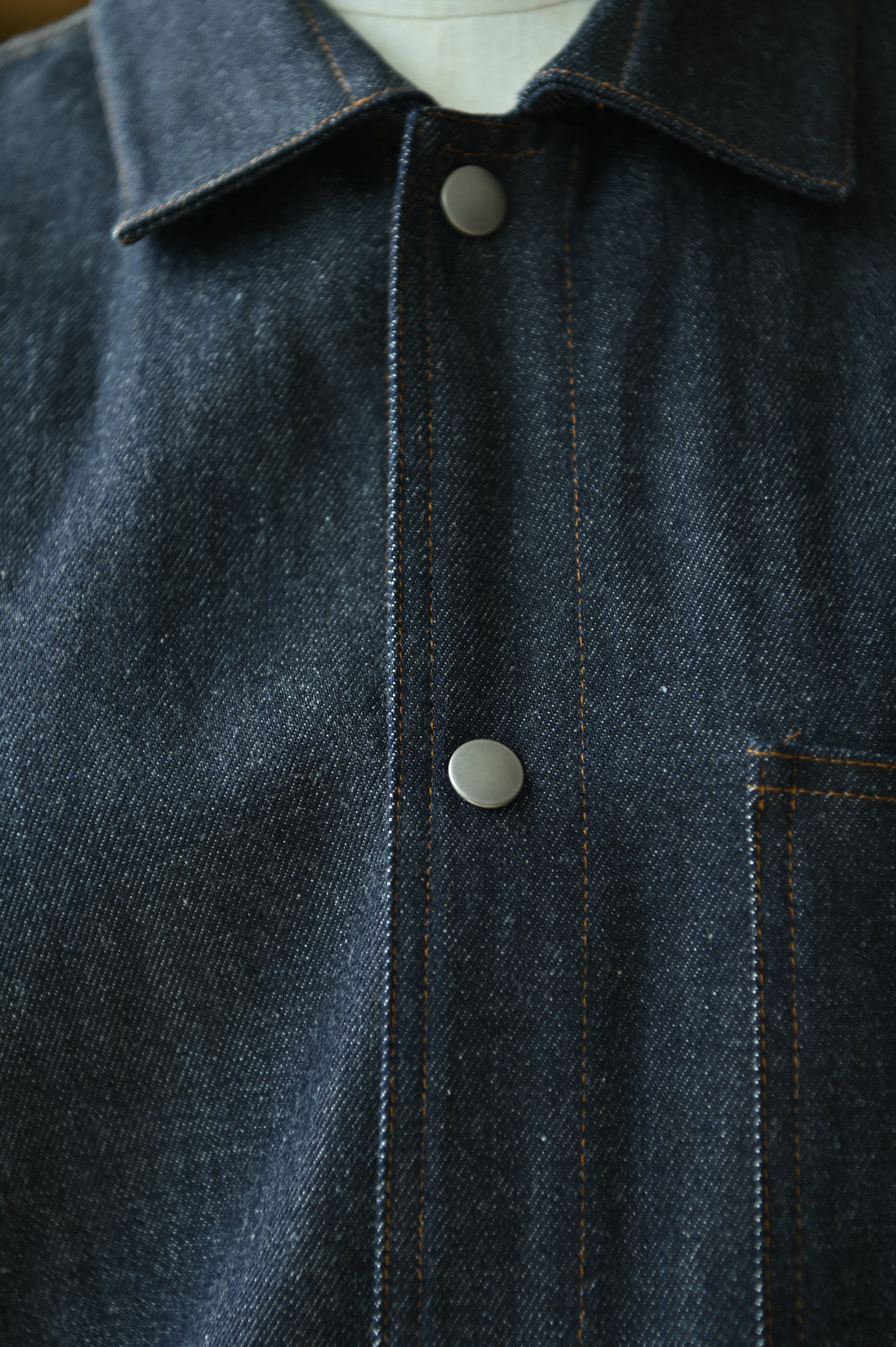 A.P.C Denim Jacket button