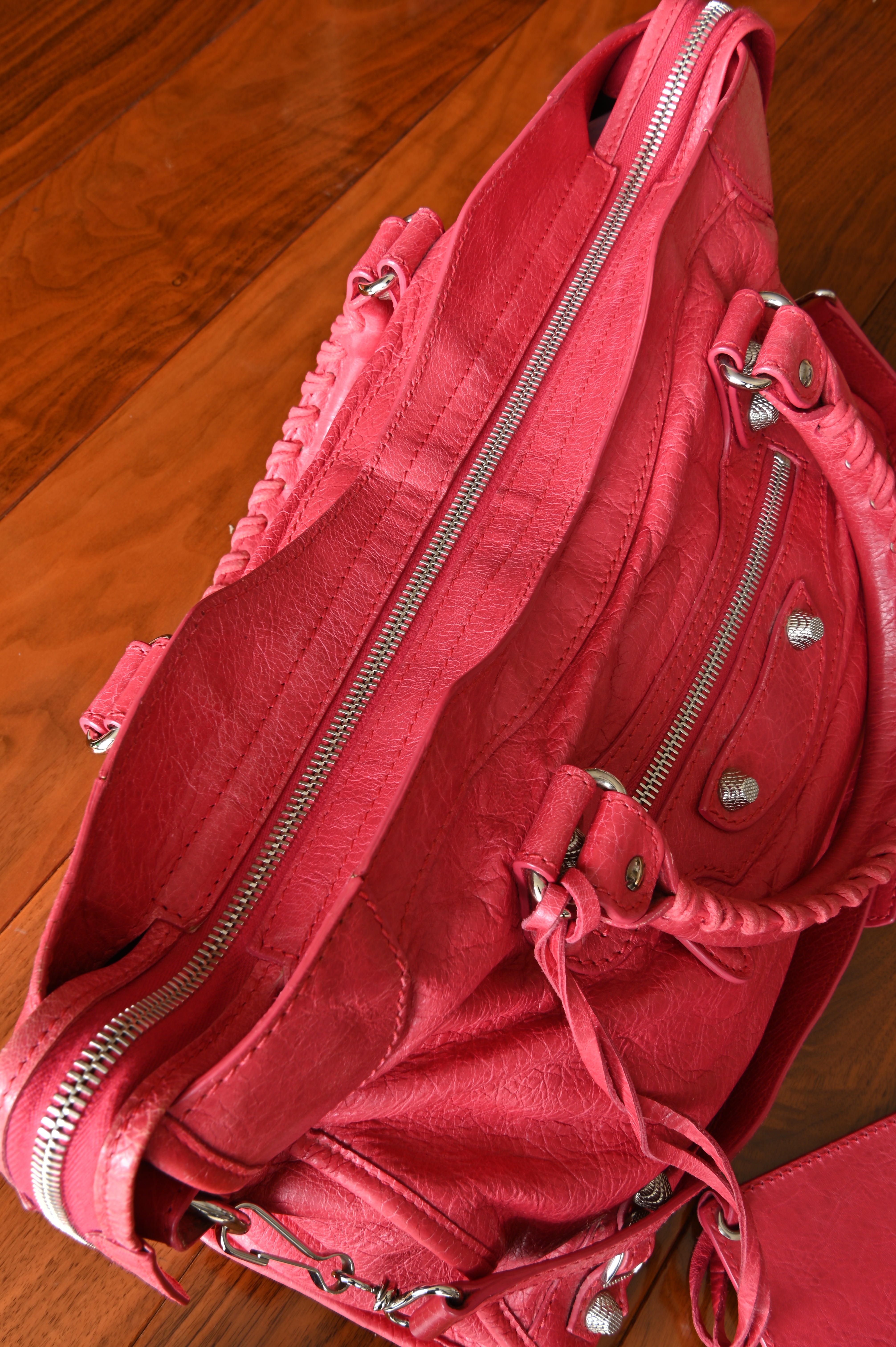Balenciaga Pink Le City Bag top