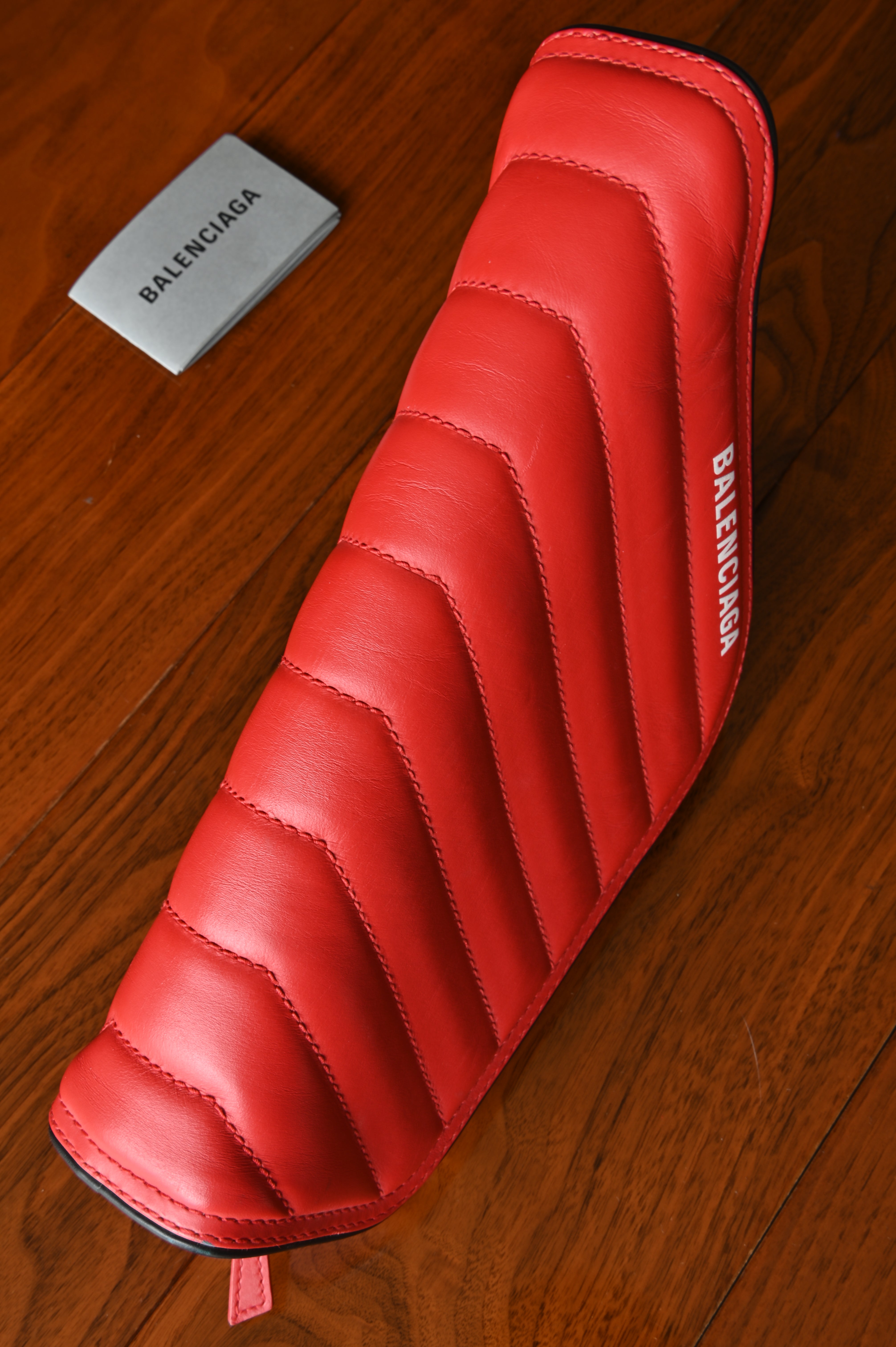 Balenciaga Red Clutch top