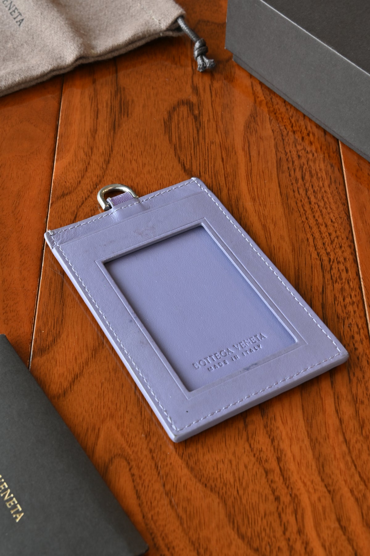 Bottega Veneta Purple Card Holder