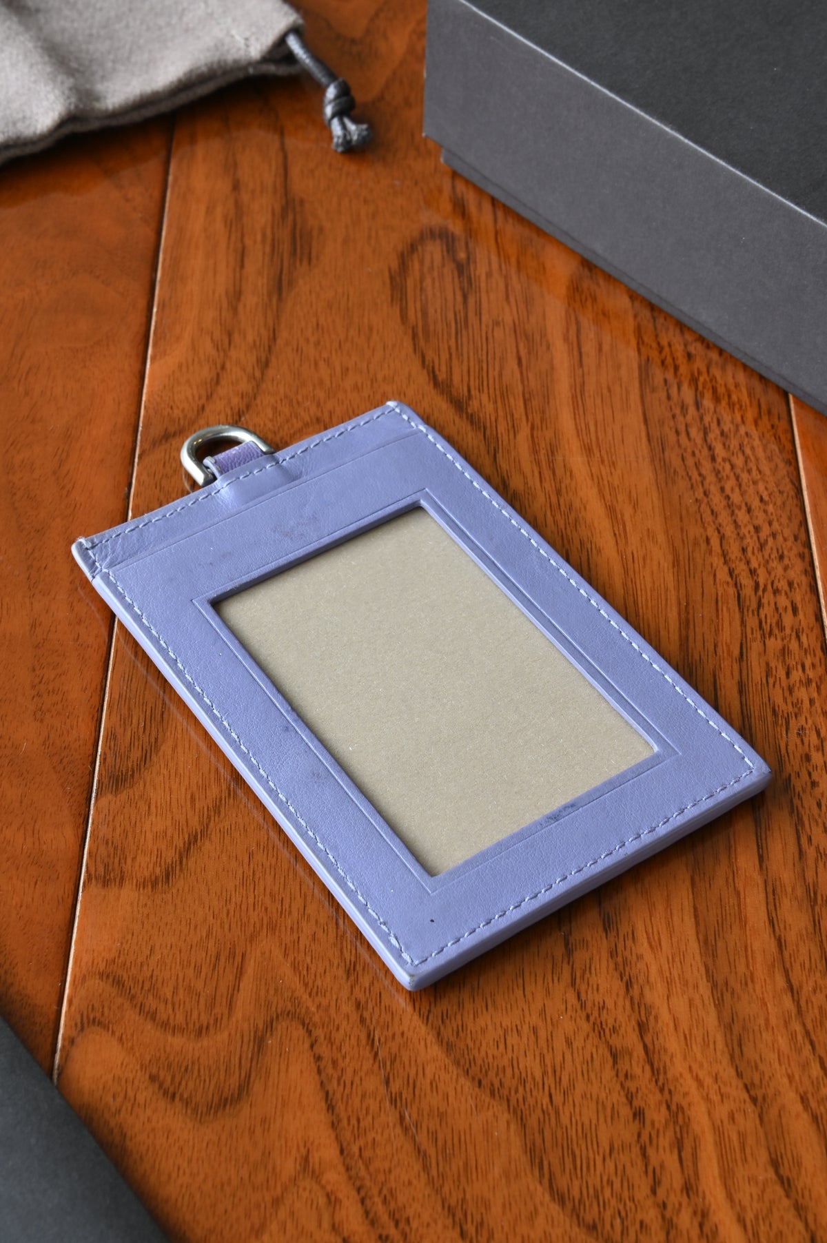 Bottega Veneta Purple Card Holder two