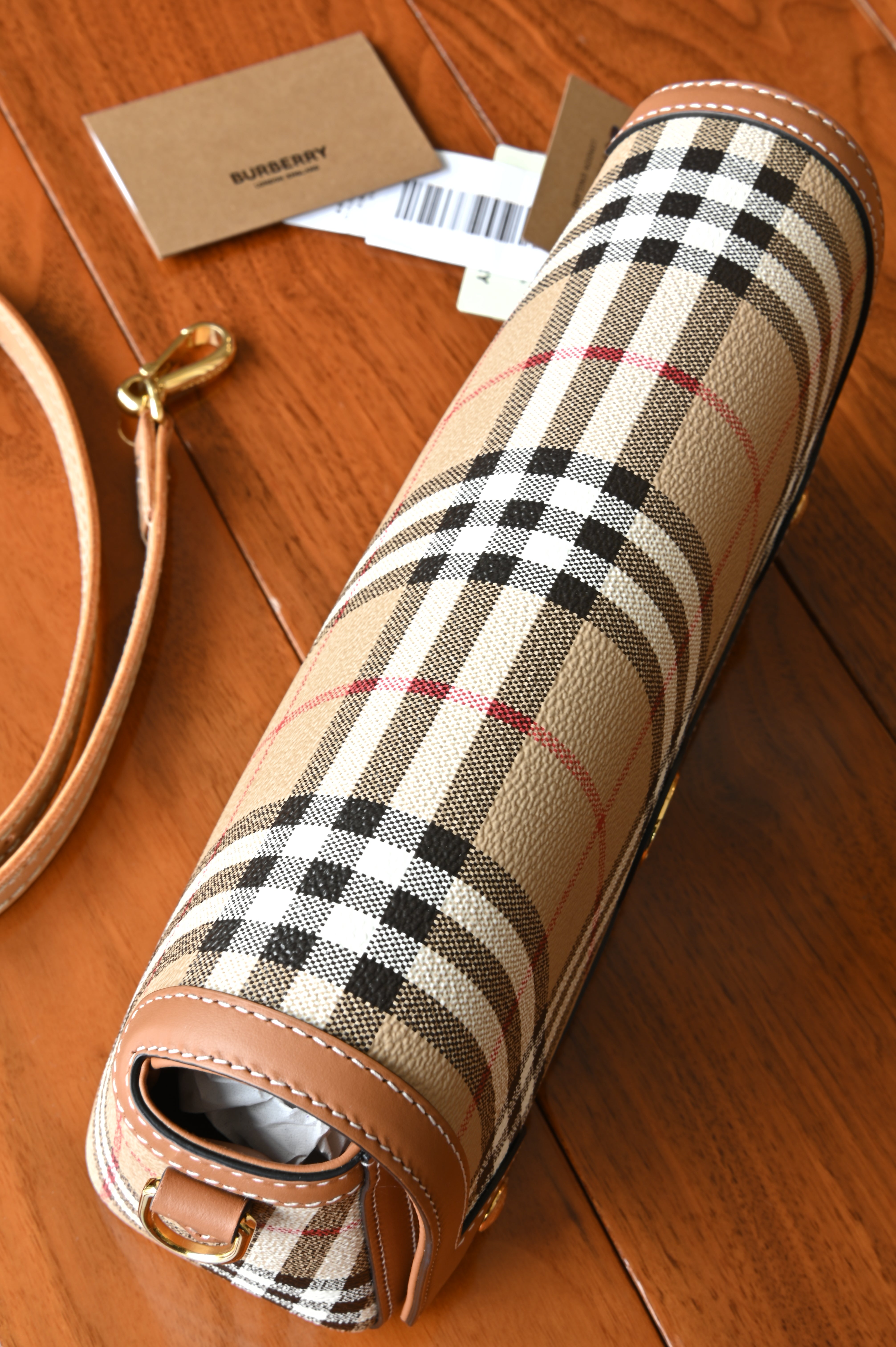 Burberry Briar Brow Note Crossbody Bag top