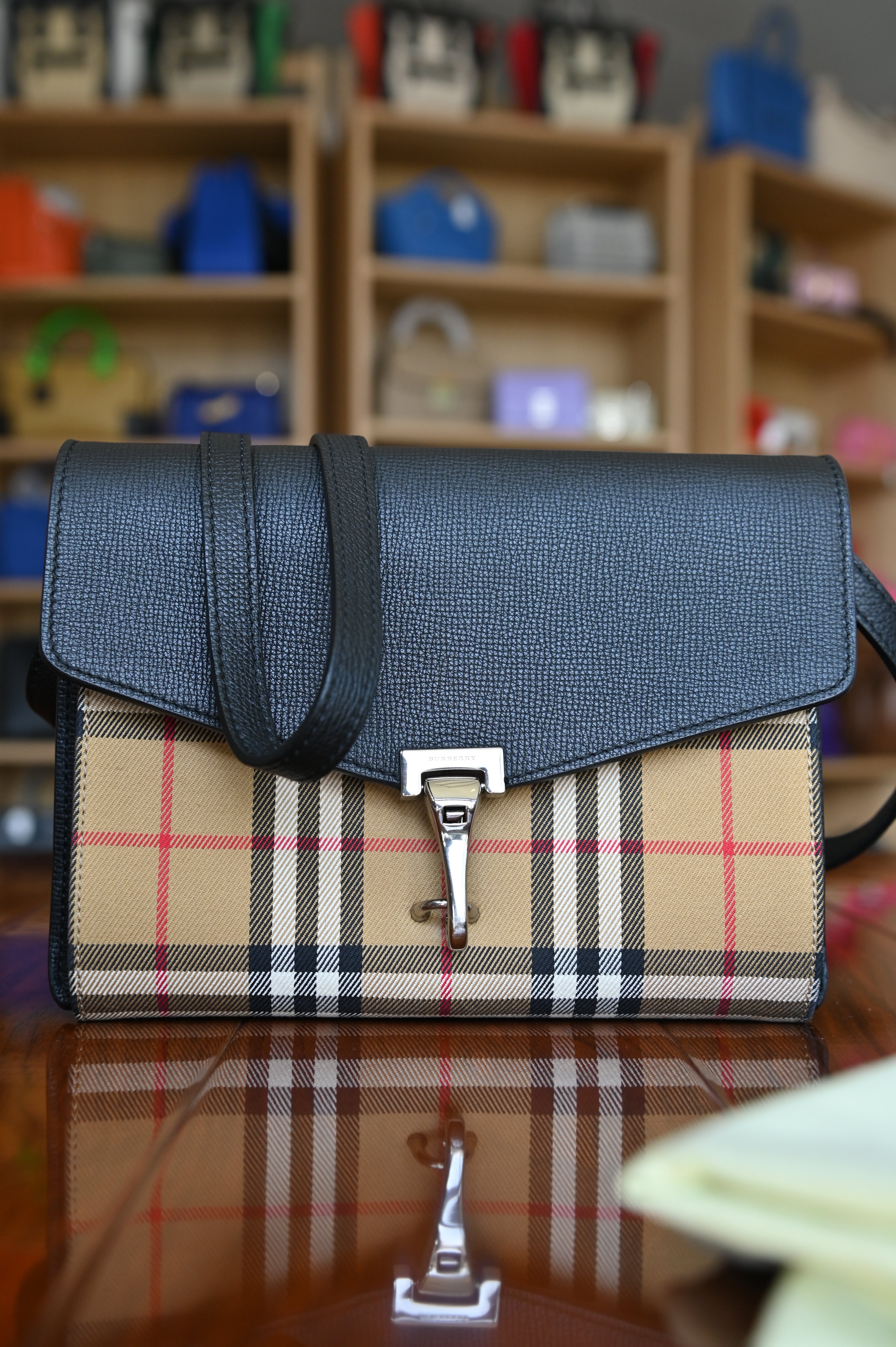 Burberry Macken Crossbody Bag strap