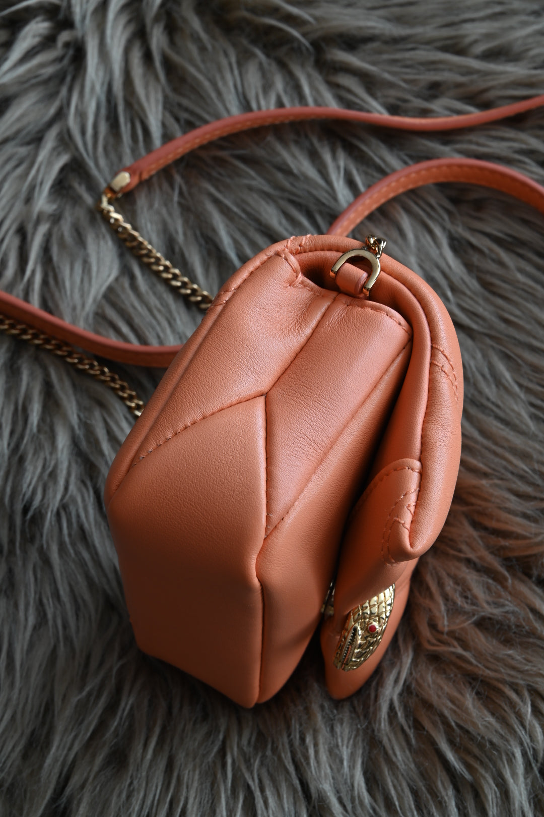 Bvlgari Serpenti Cabochon mini crossbody bag left