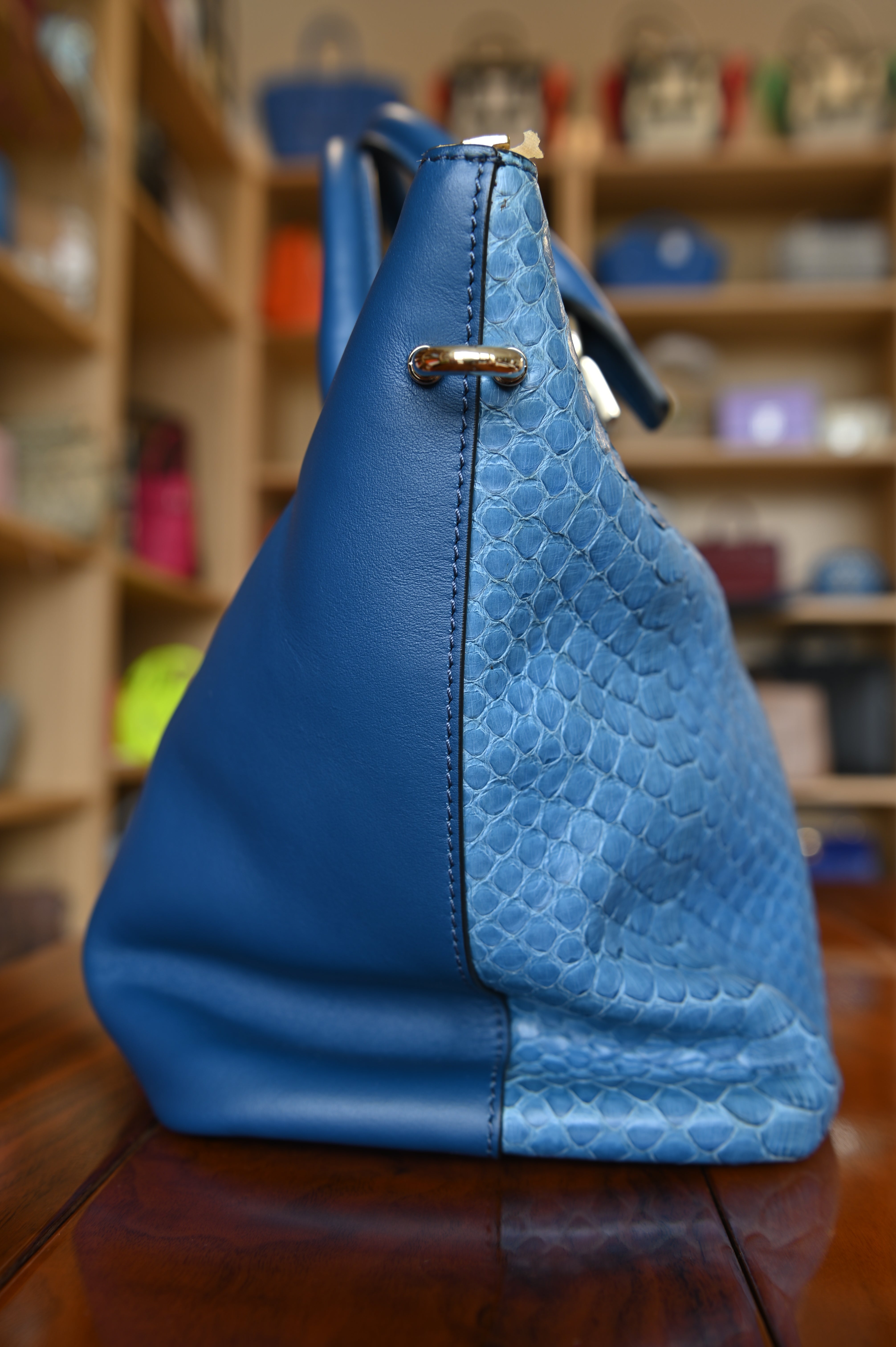 Chloé Baylee Python Crossbody Bag side two