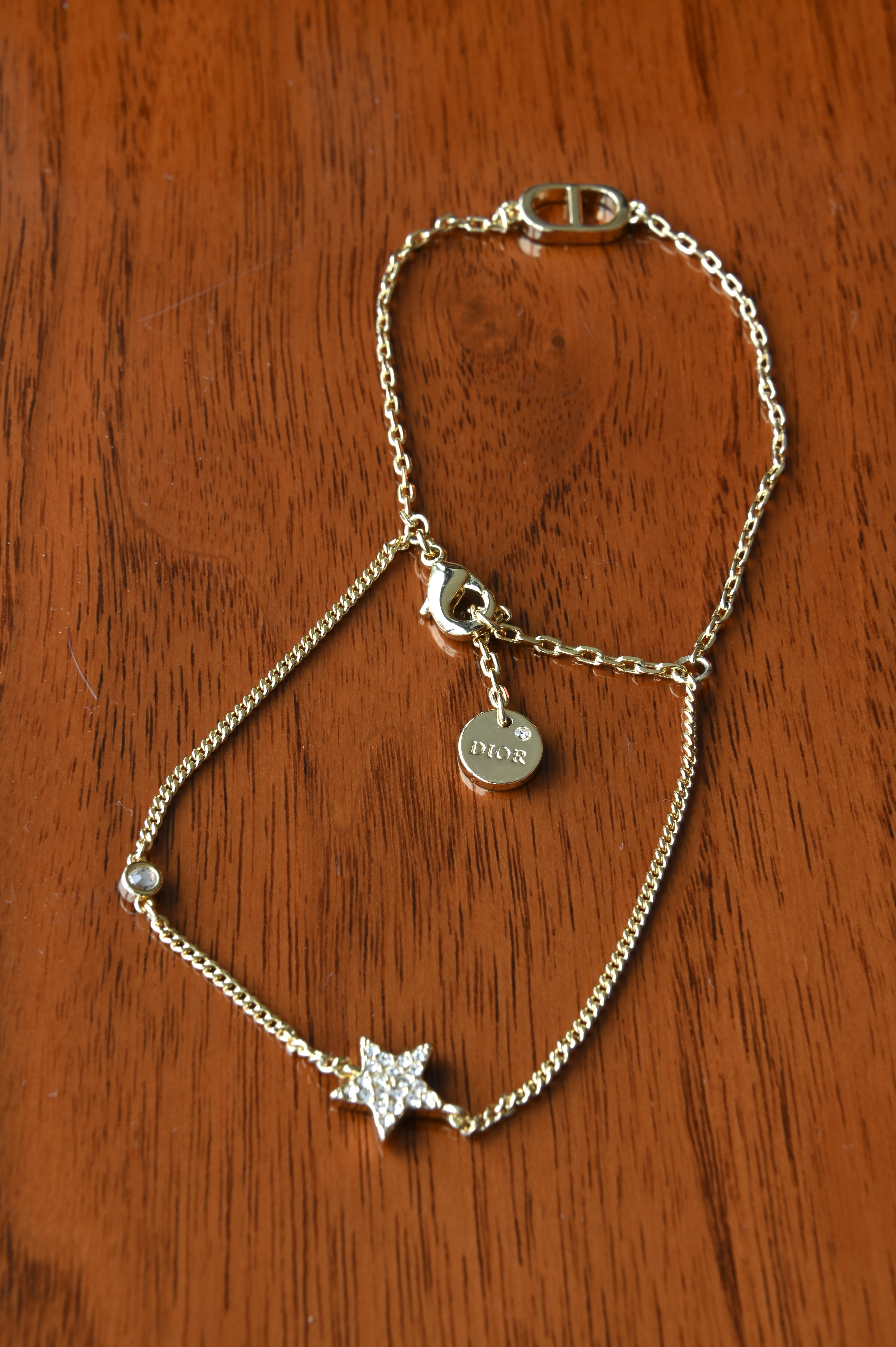 Christian Dior Petit CD Double Bracelet