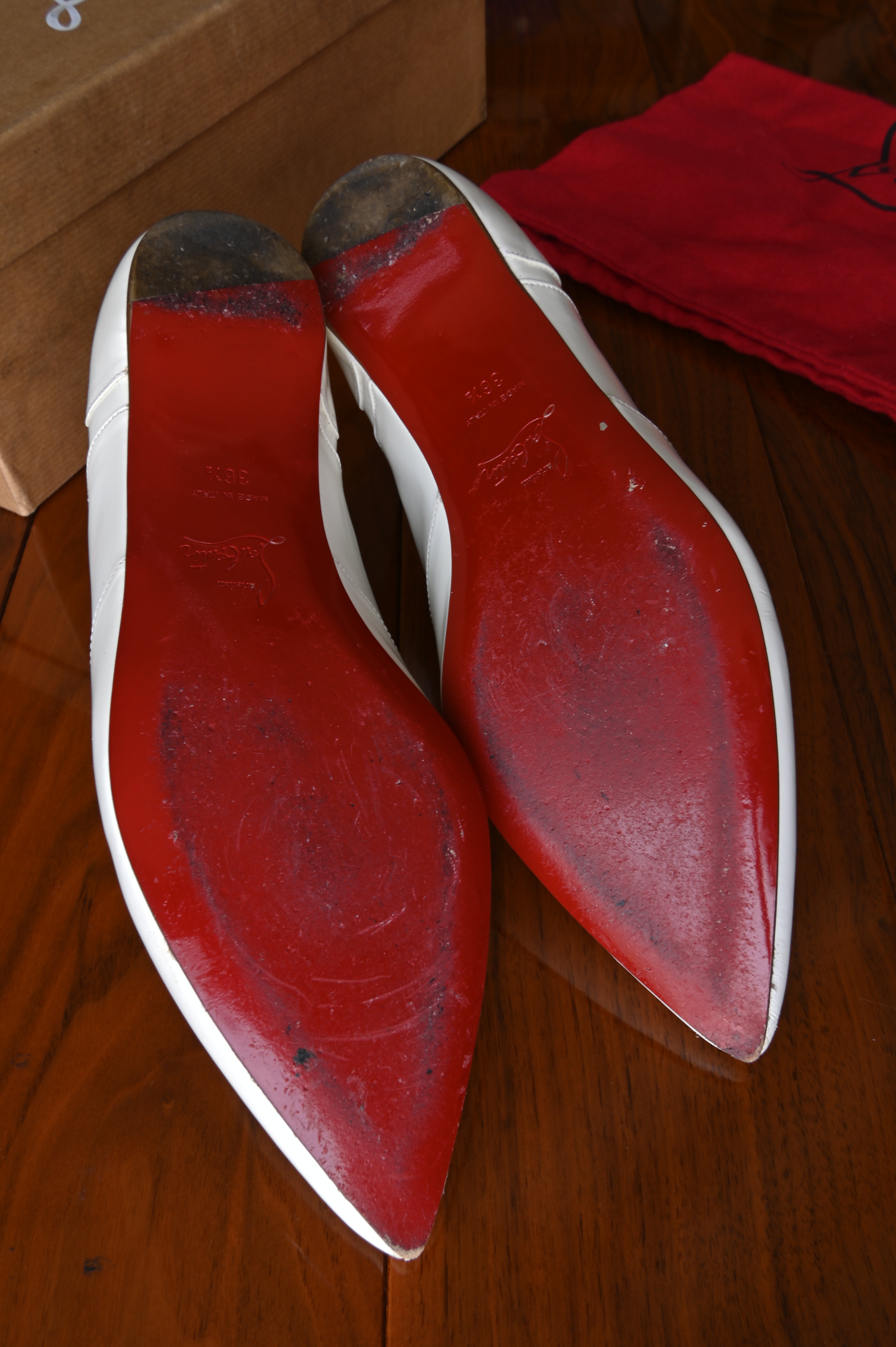 Christian Louboutin White Ruben Shoes