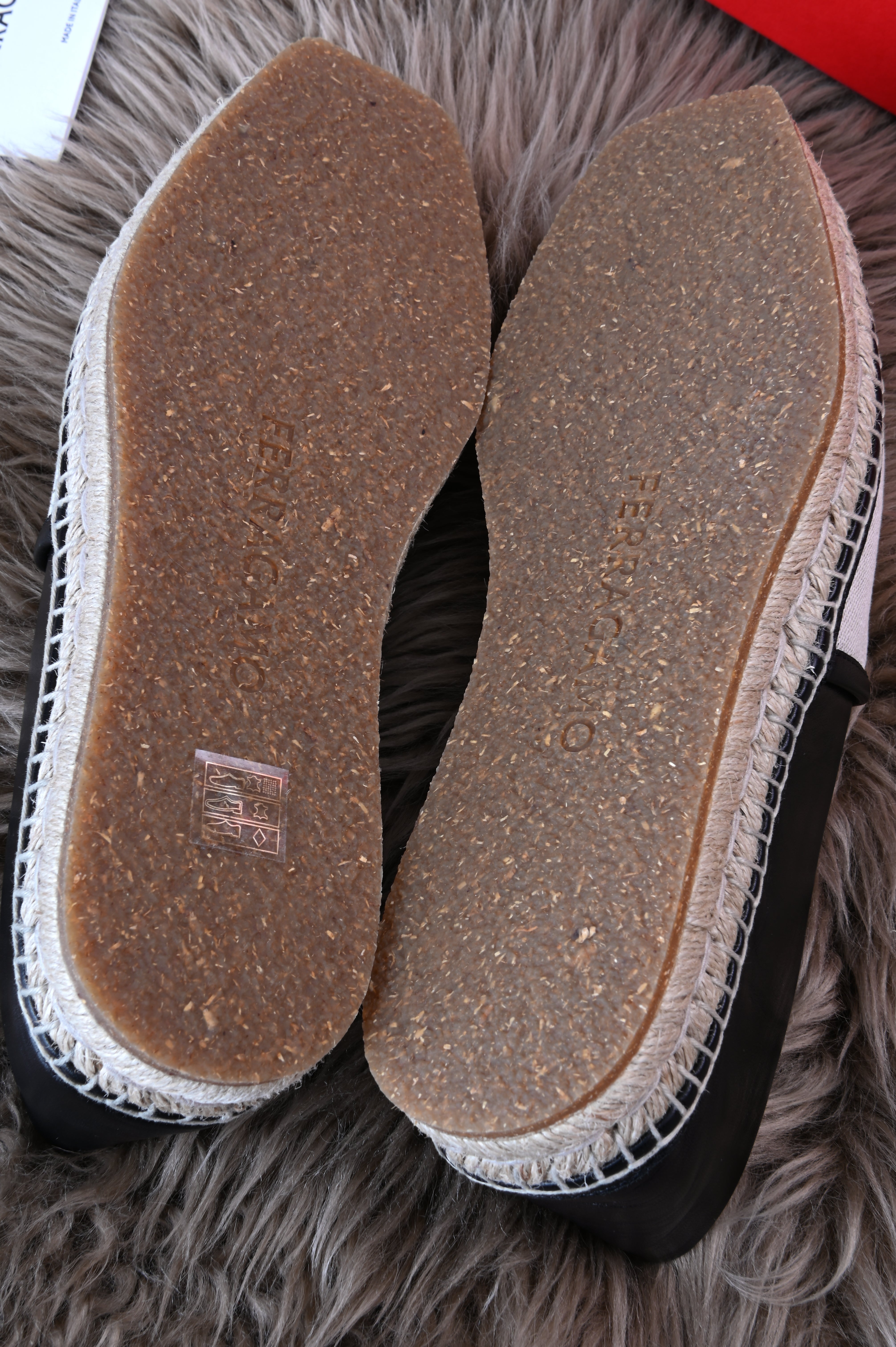Salvatore Ferragamo espadrilles in canvas and leather