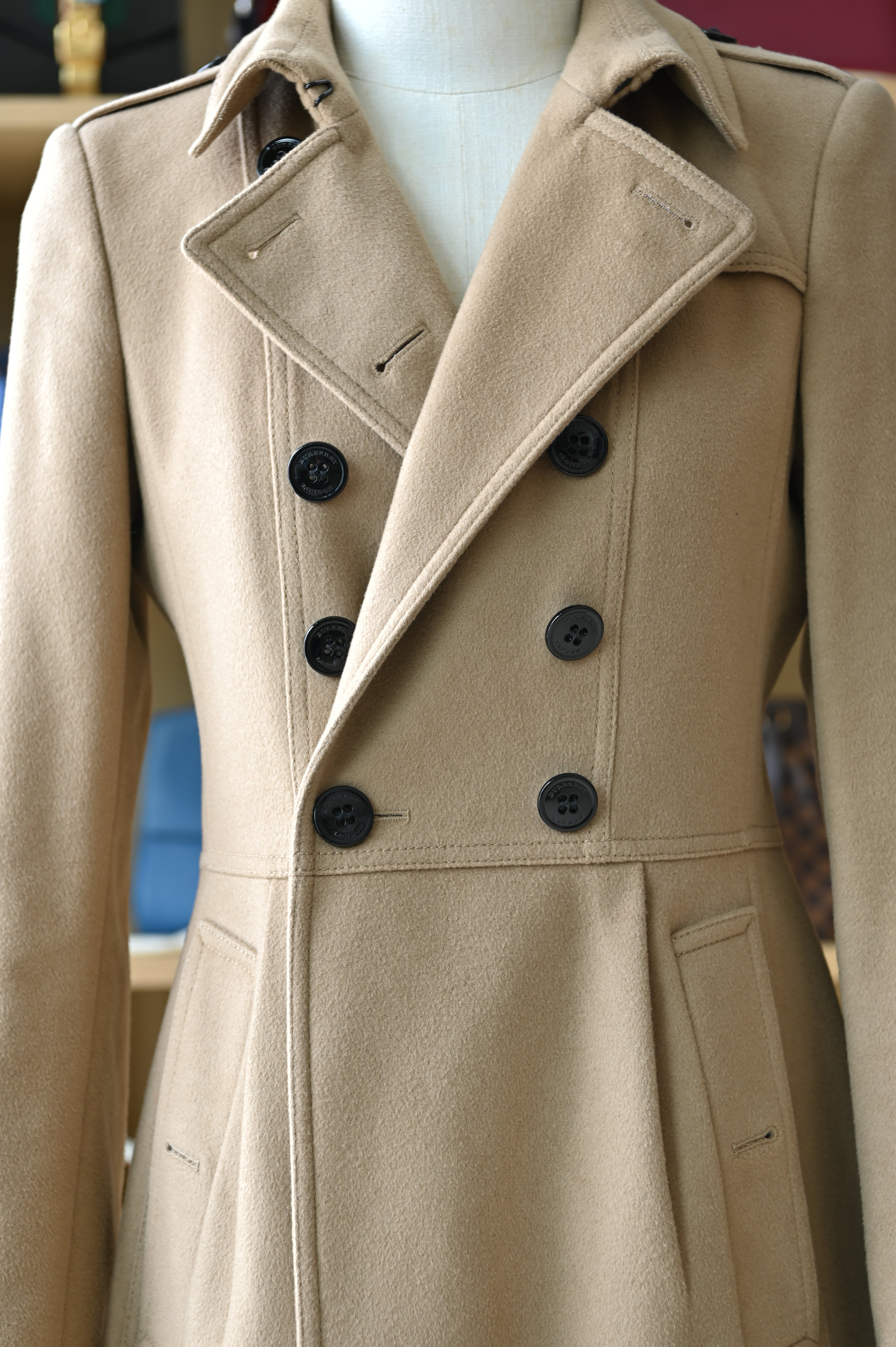 Burberry wool trench Coat in beige