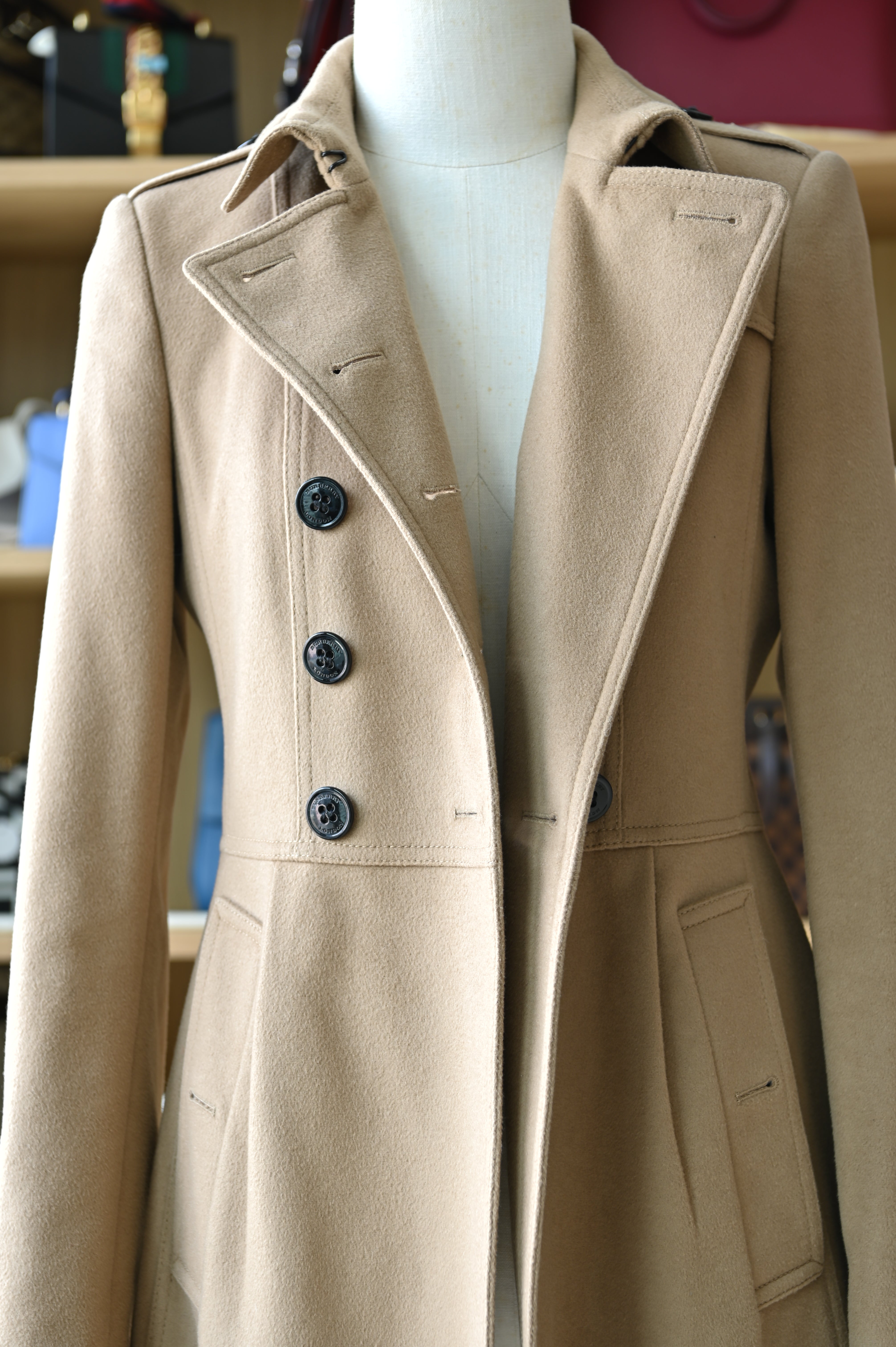 Burberry wool trench Coat in beige