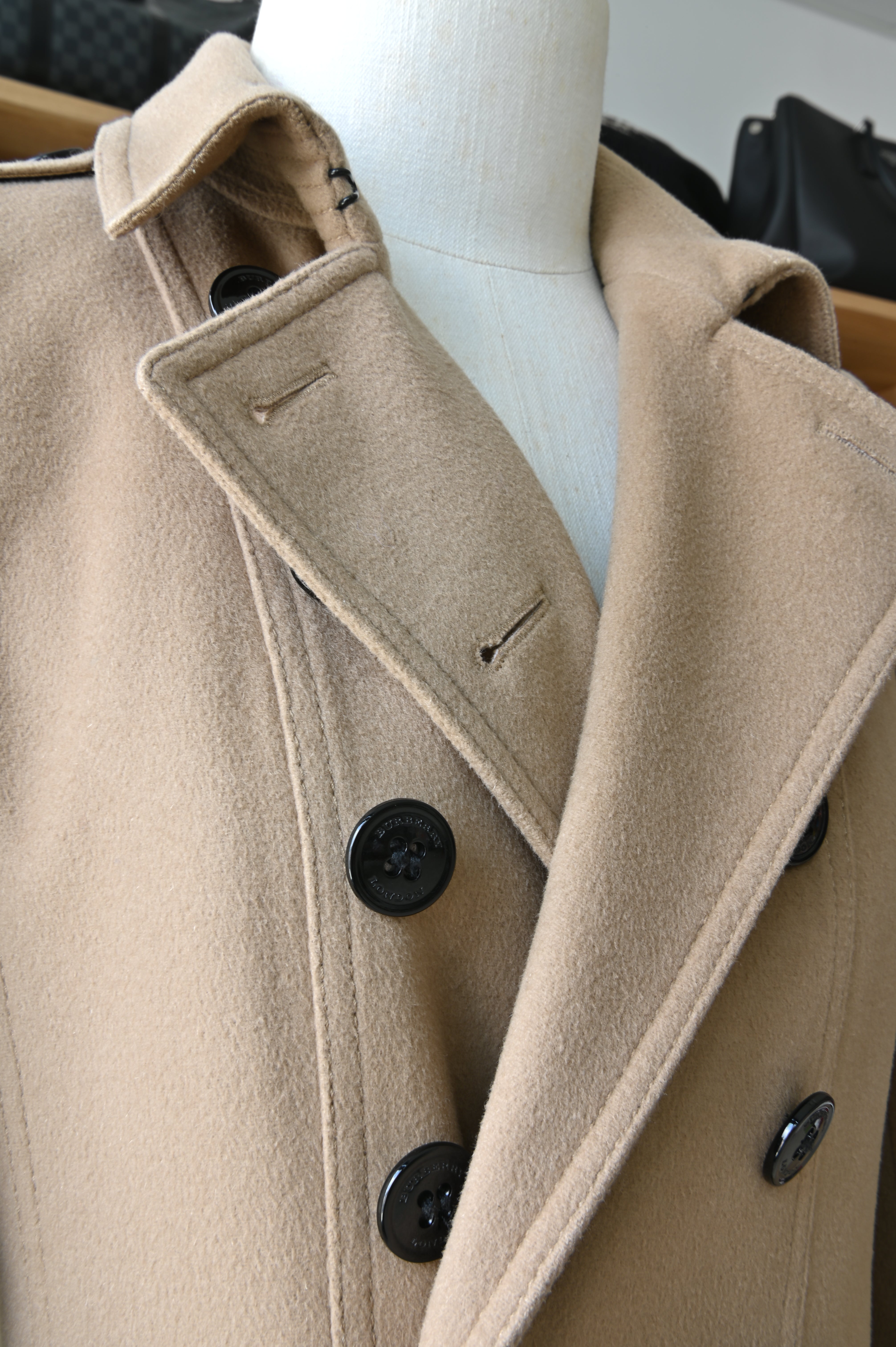 Burberry wool trench Coat in beige