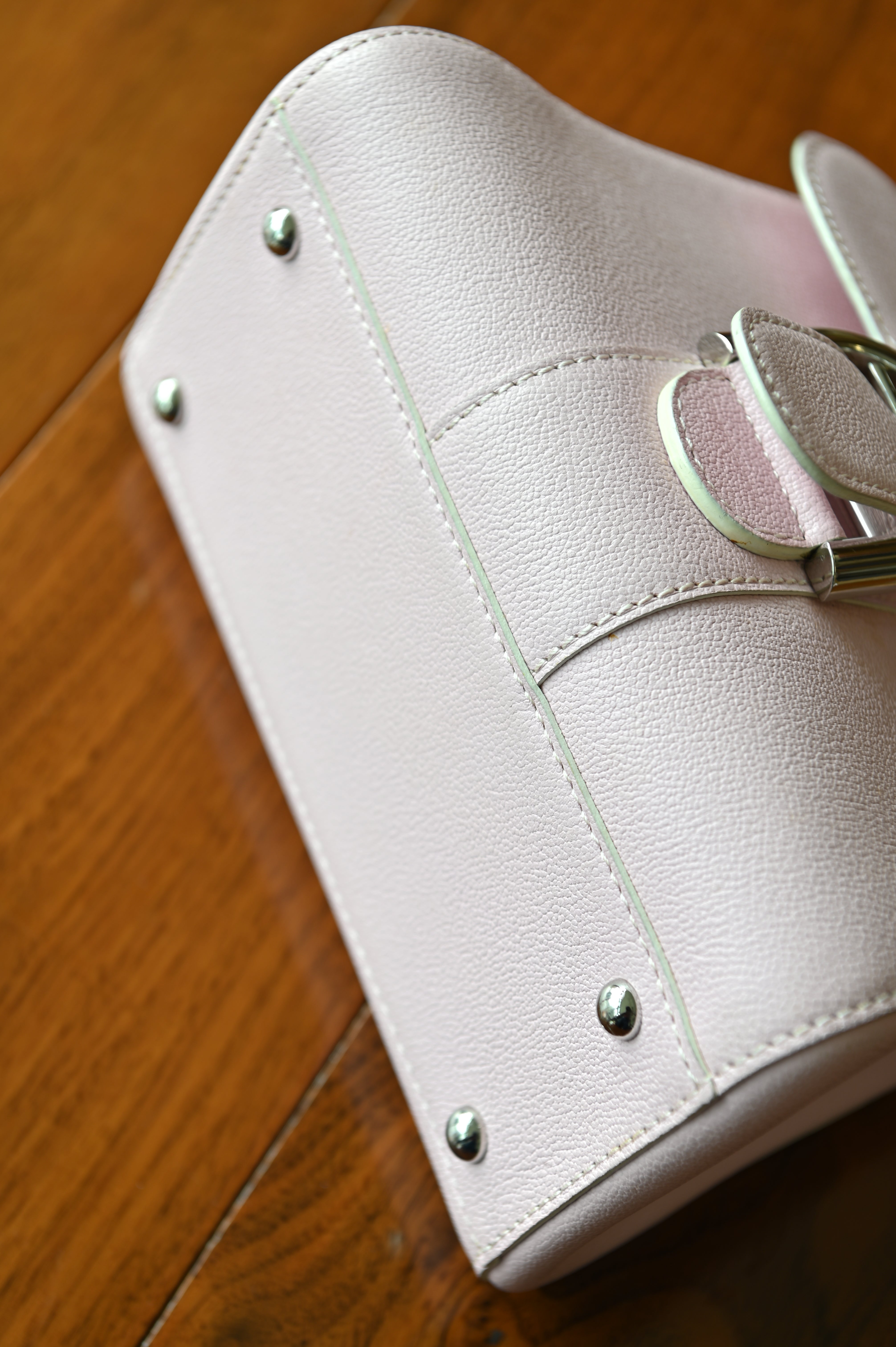 Delvaux Brillant Light Pink Mini Calf Handbag