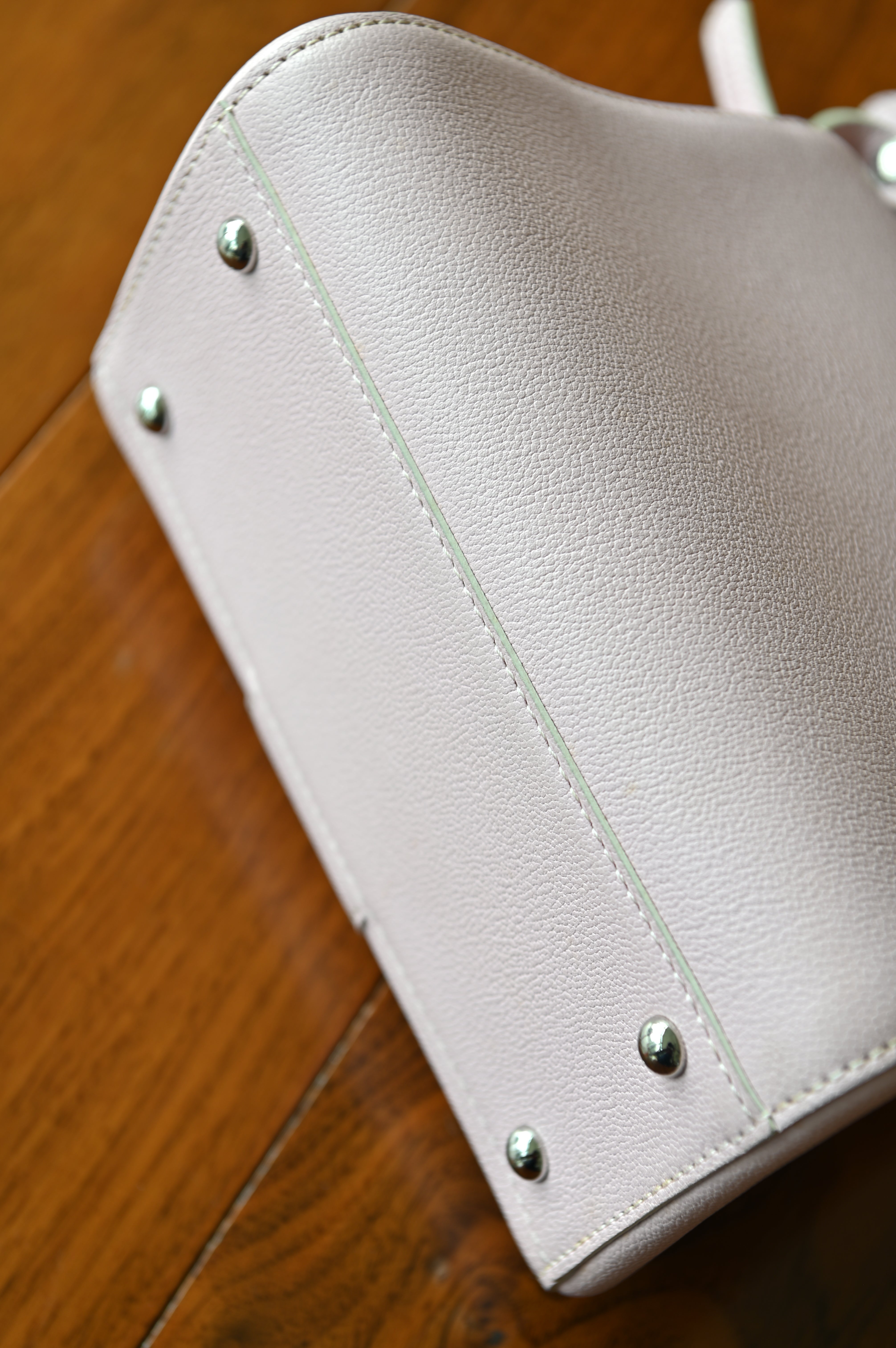 Delvaux Brillant Light Pink Mini Calf Handbag