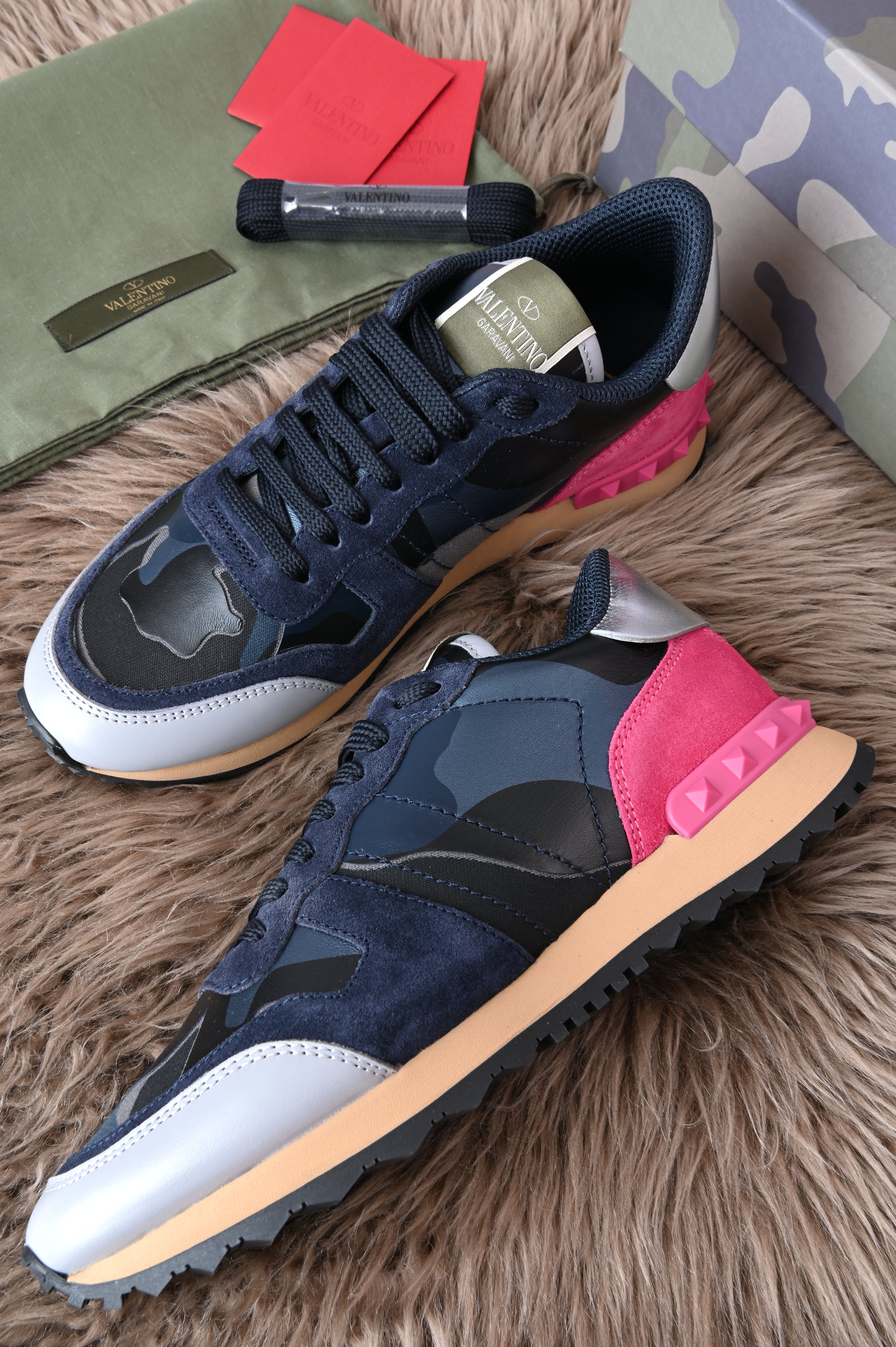 Valentino Garavani Camo trainers