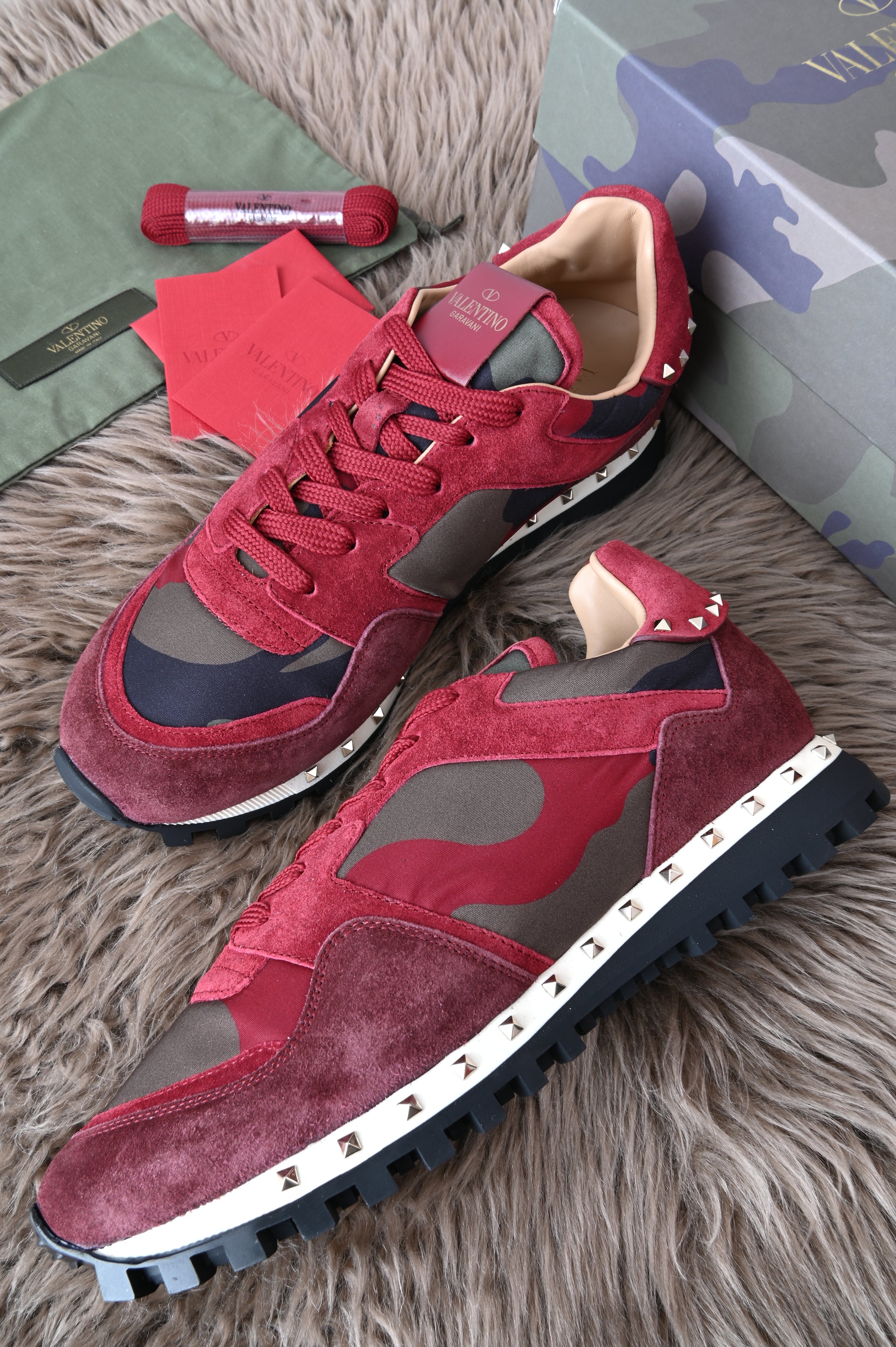 Valentino Garavani Red Camo trainers