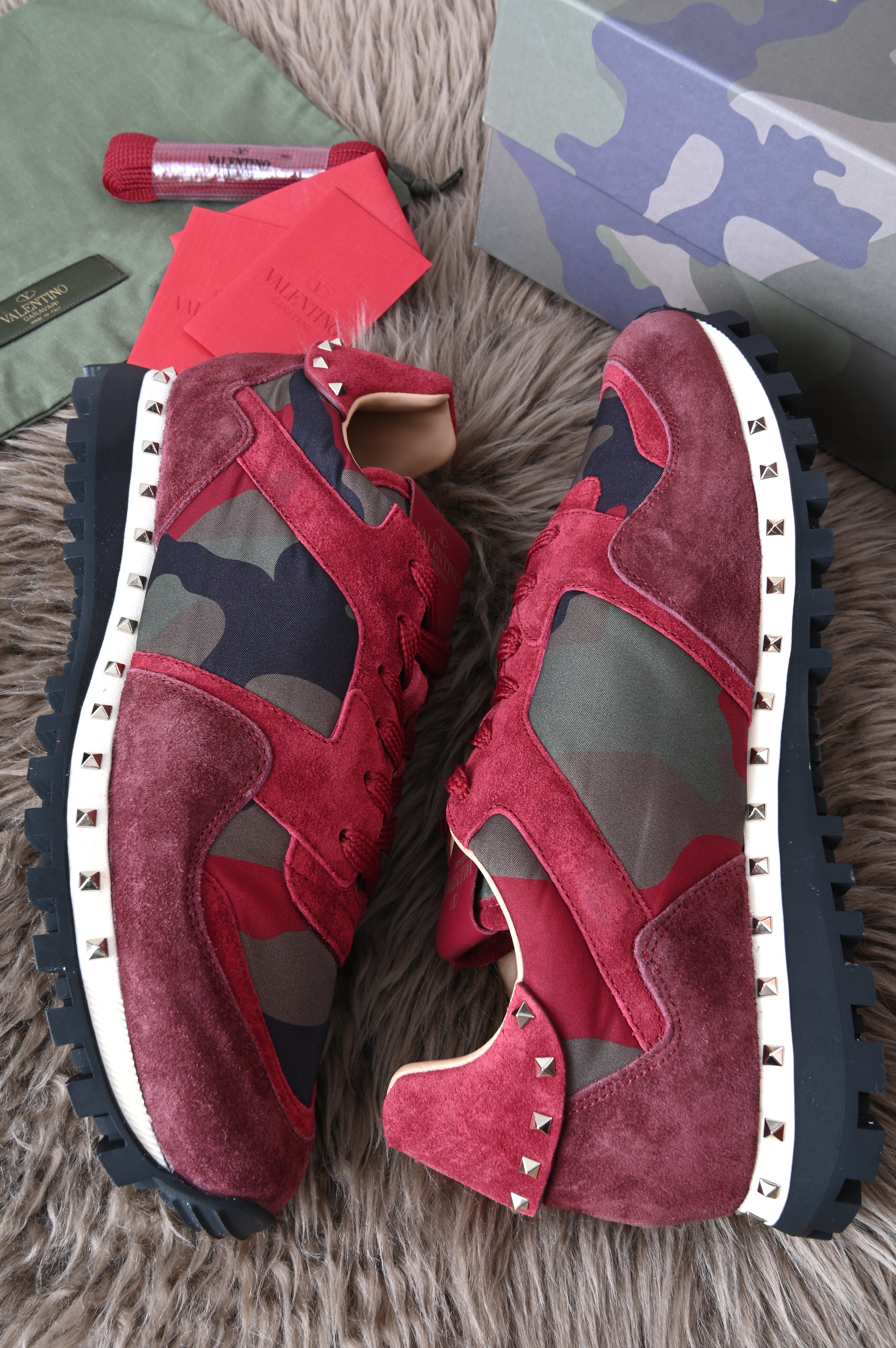 Valentino Garavani Red Camo trainers