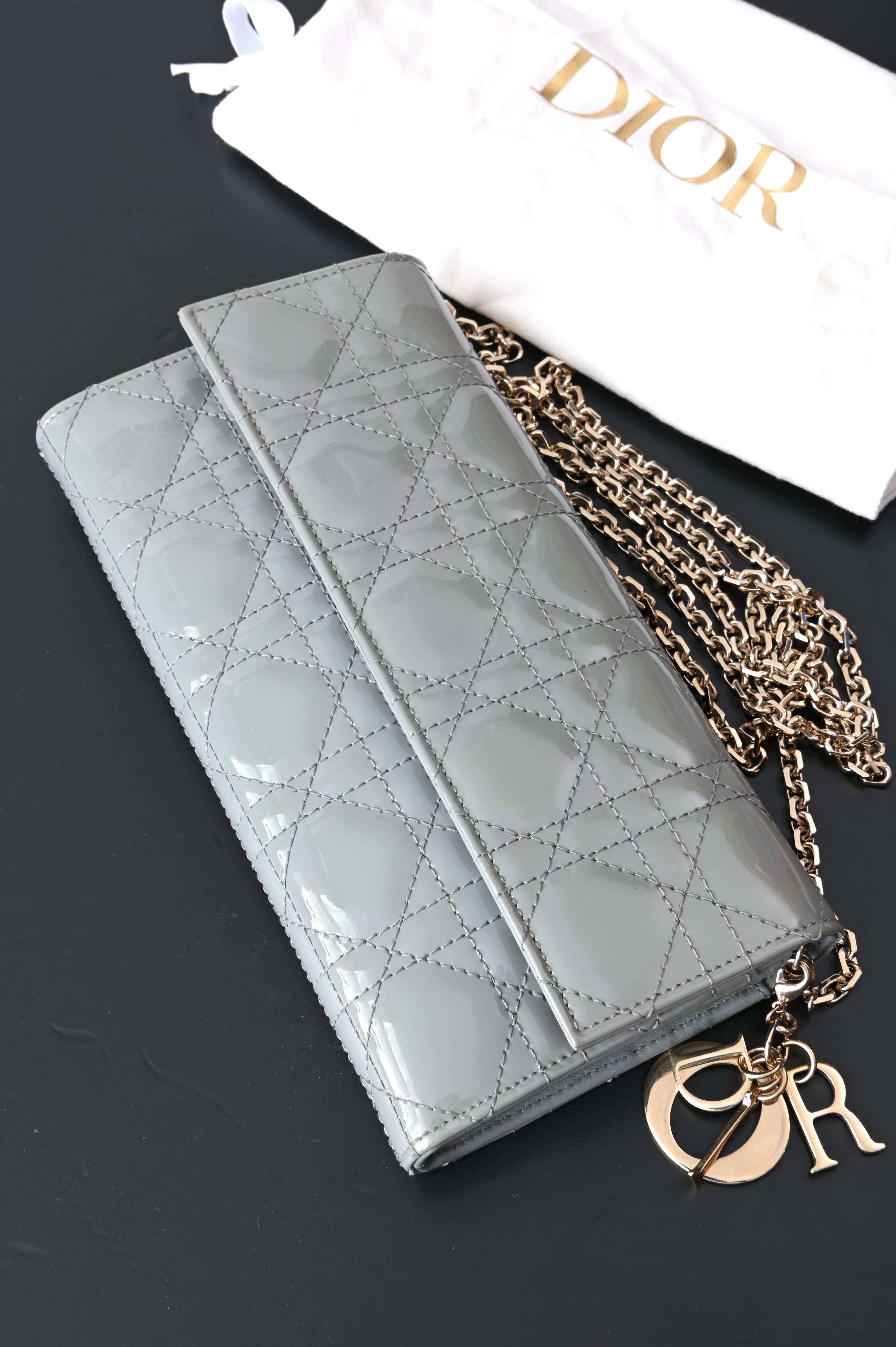 Christian Dior Sling Wallet on chain