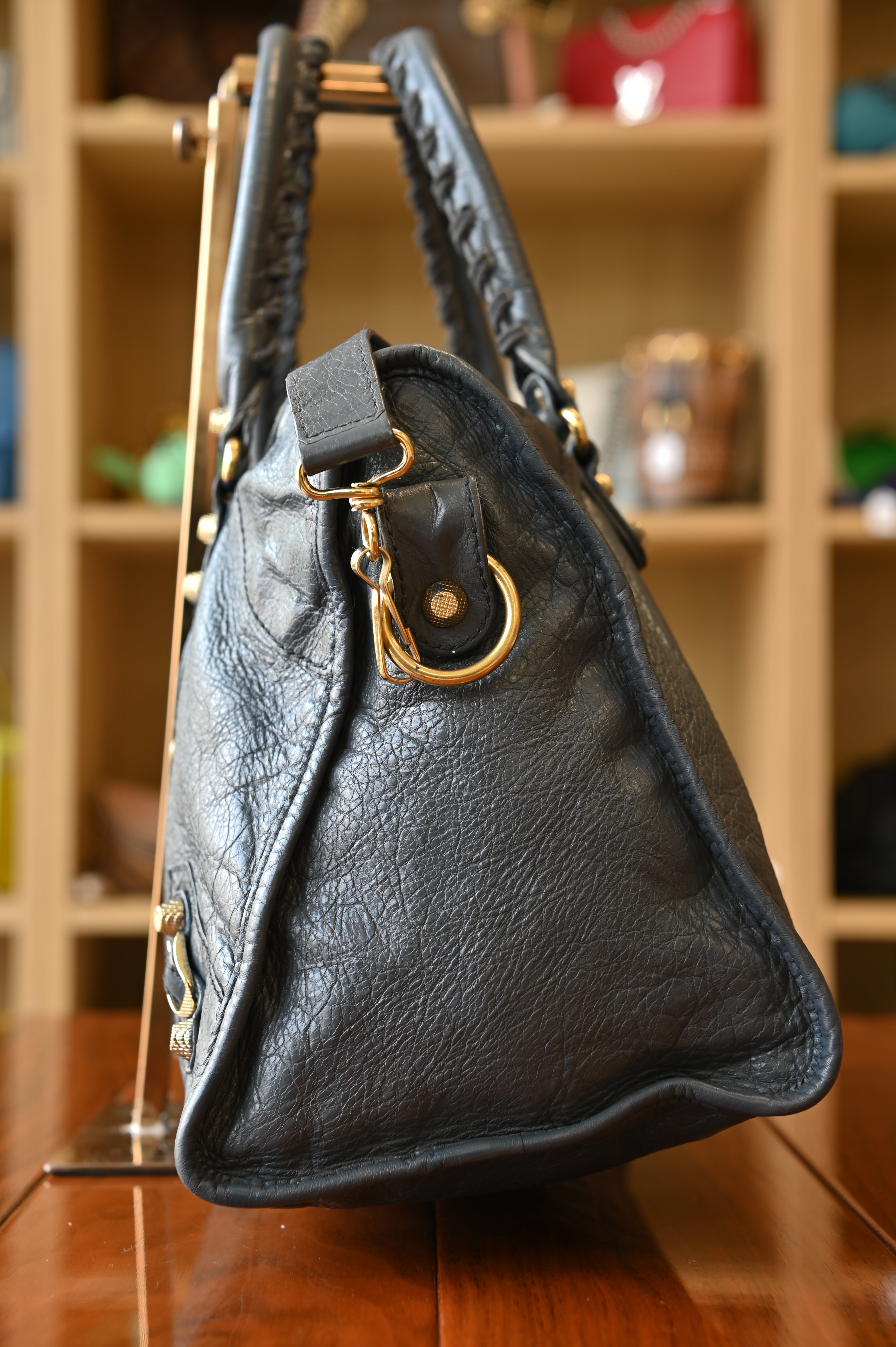 Balenciaga Grey Part Time shoulder Bag