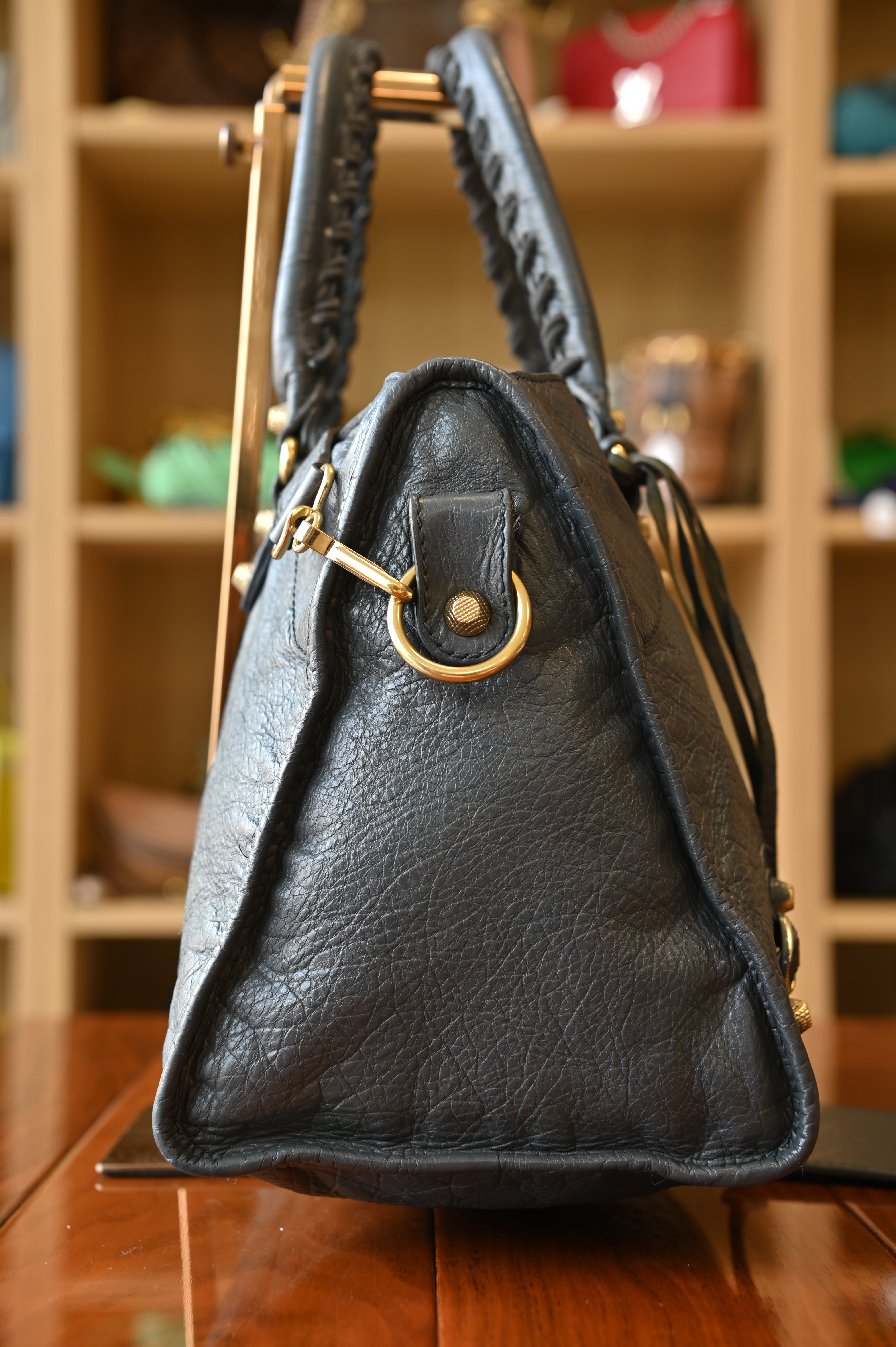 Balenciaga Grey Part Time shoulder Bag