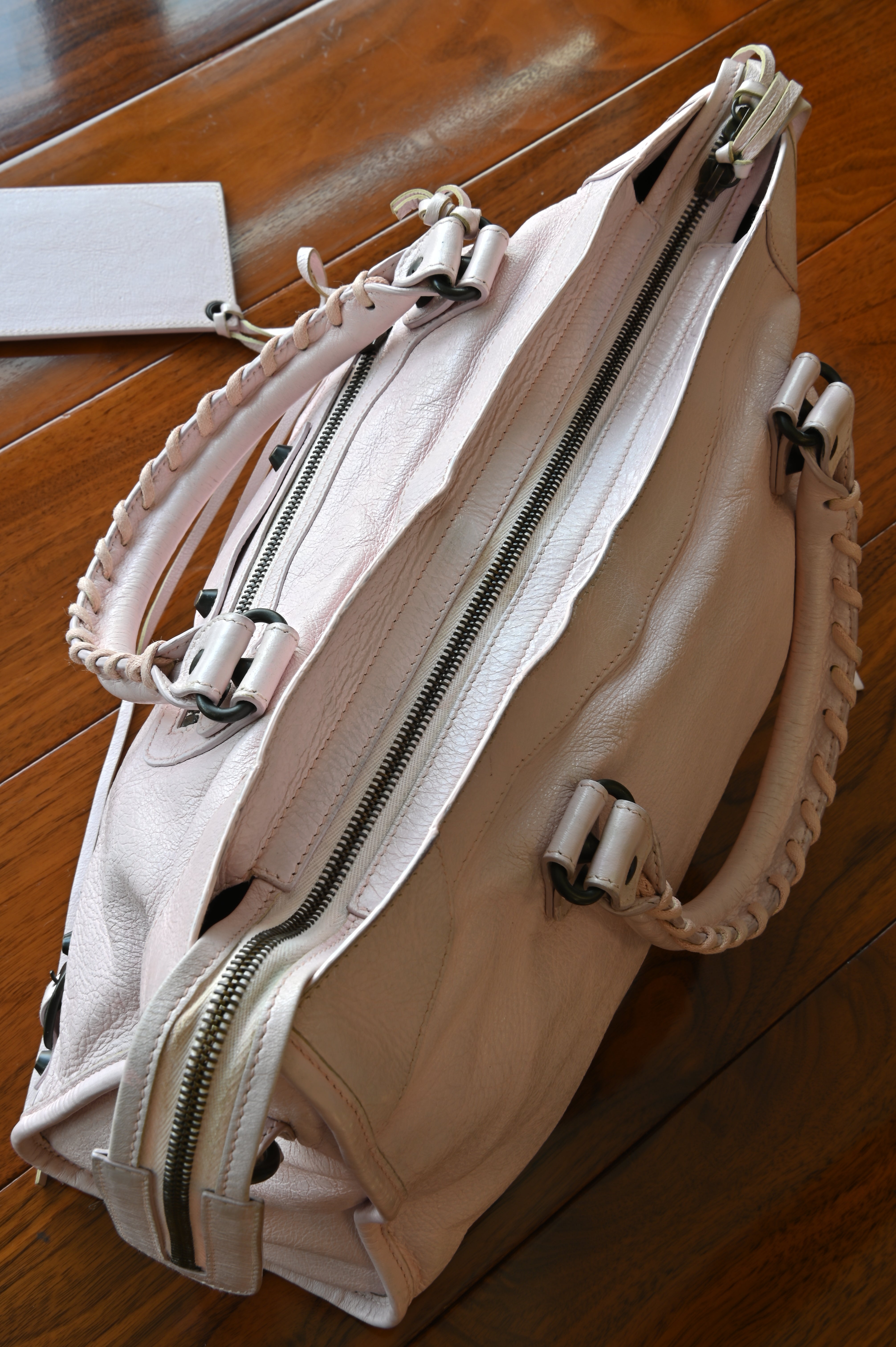 Balenciaga Pink Le City Shoulder Bag