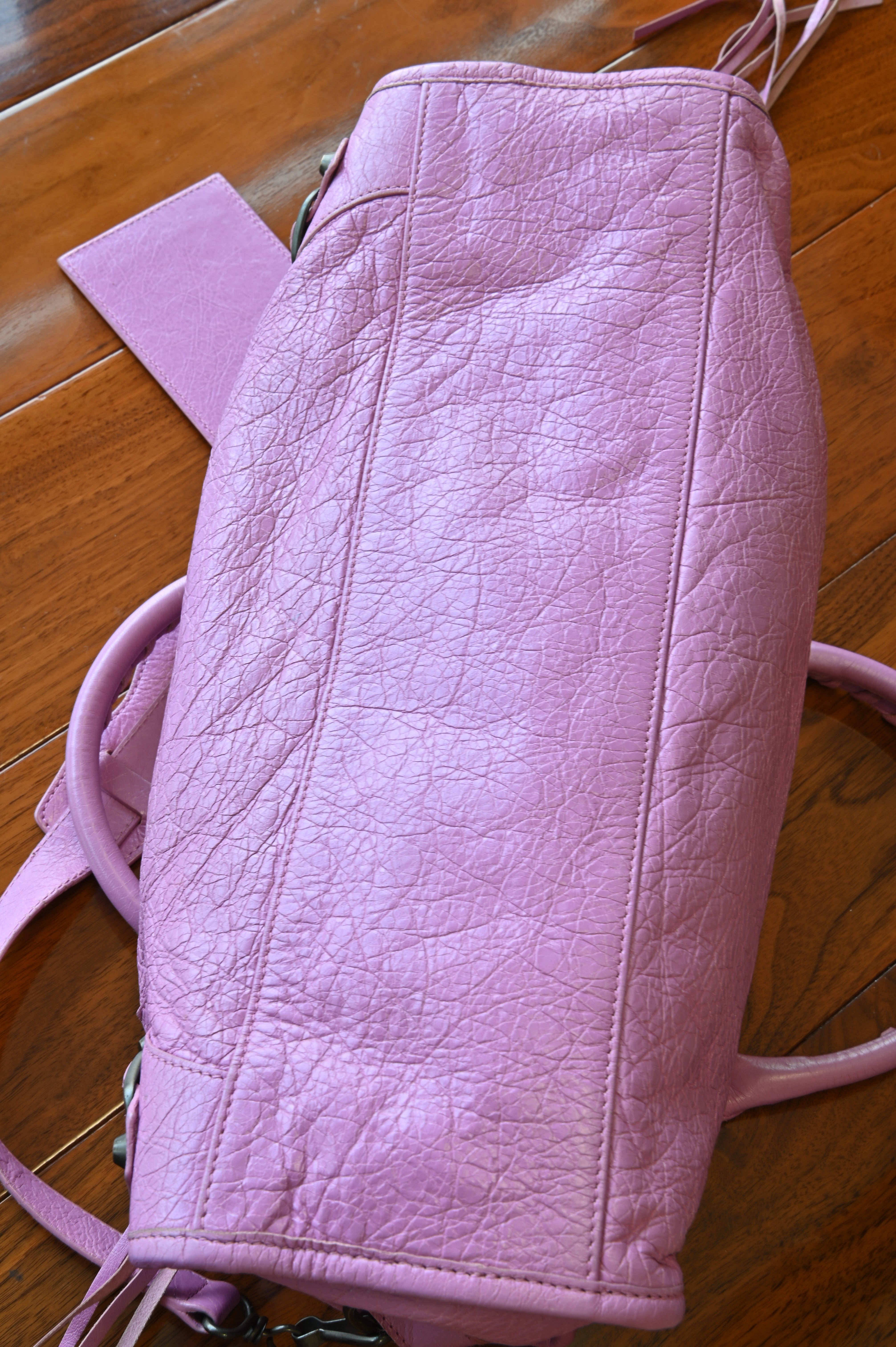 Balenciaga Lavender Le City Shoulder Bag