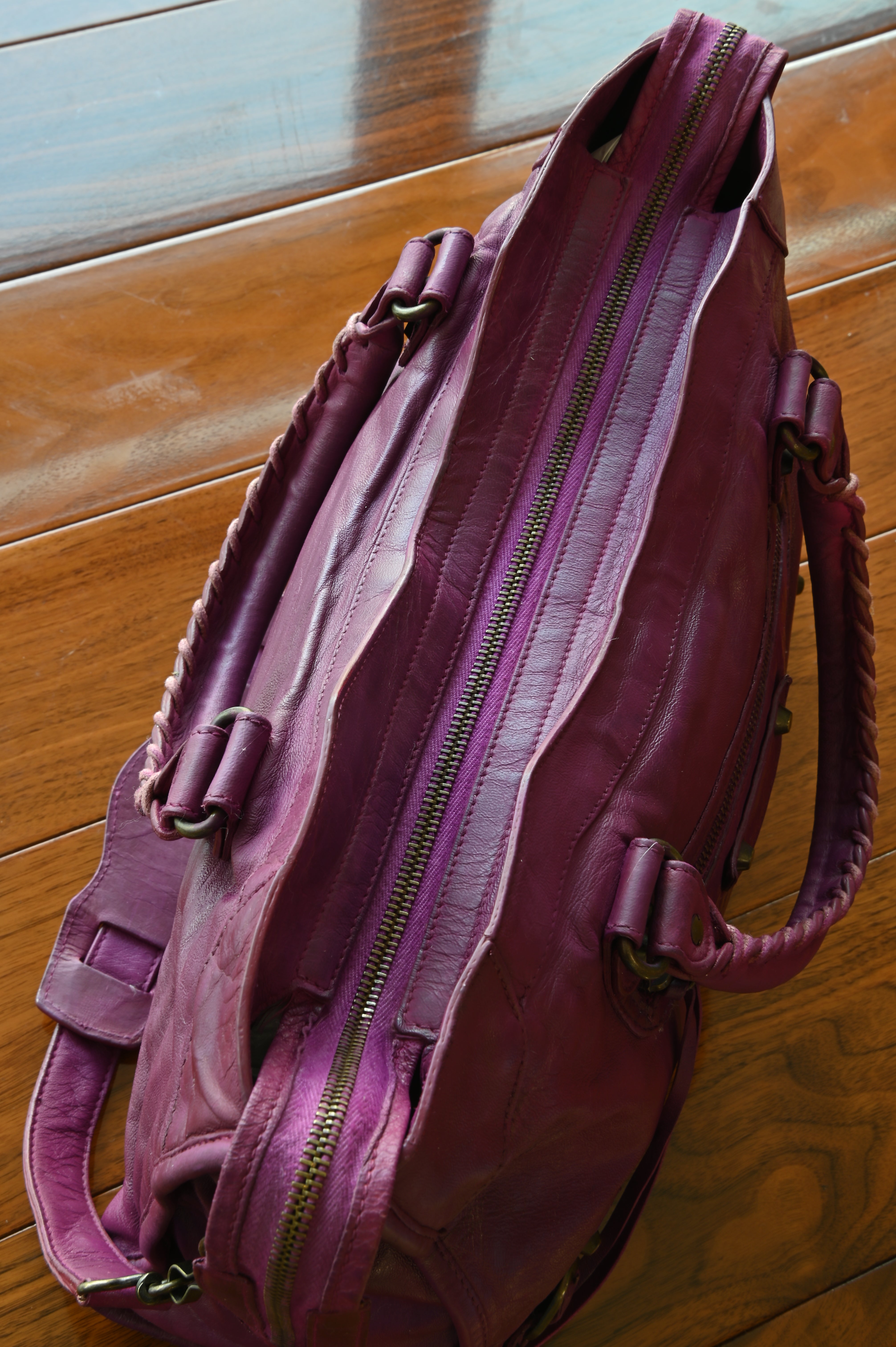 Balenciaga Purple Le City Bag