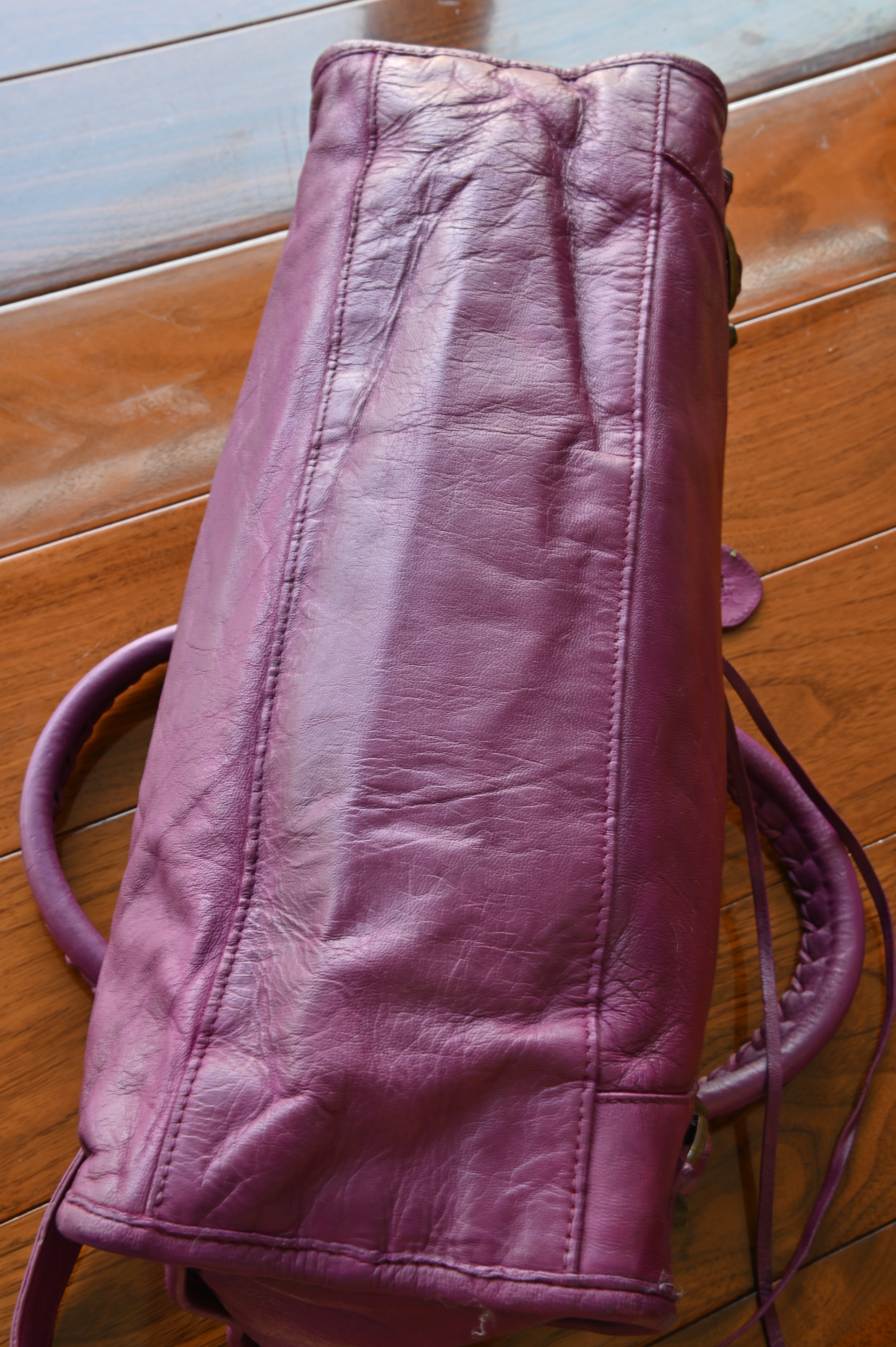 Balenciaga Purple Le City Bag