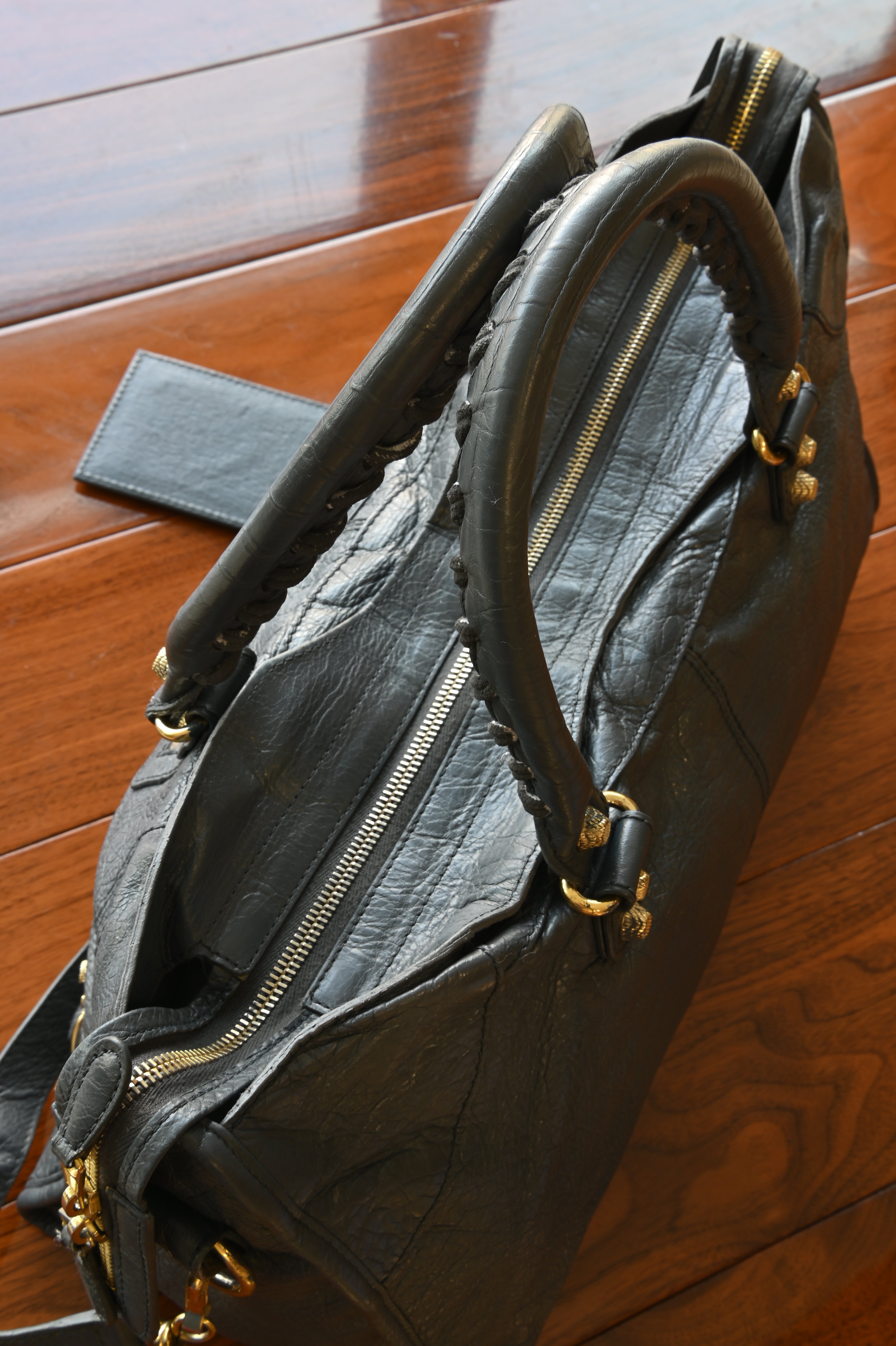 Balenciaga Grey Part Time shoulder Bag