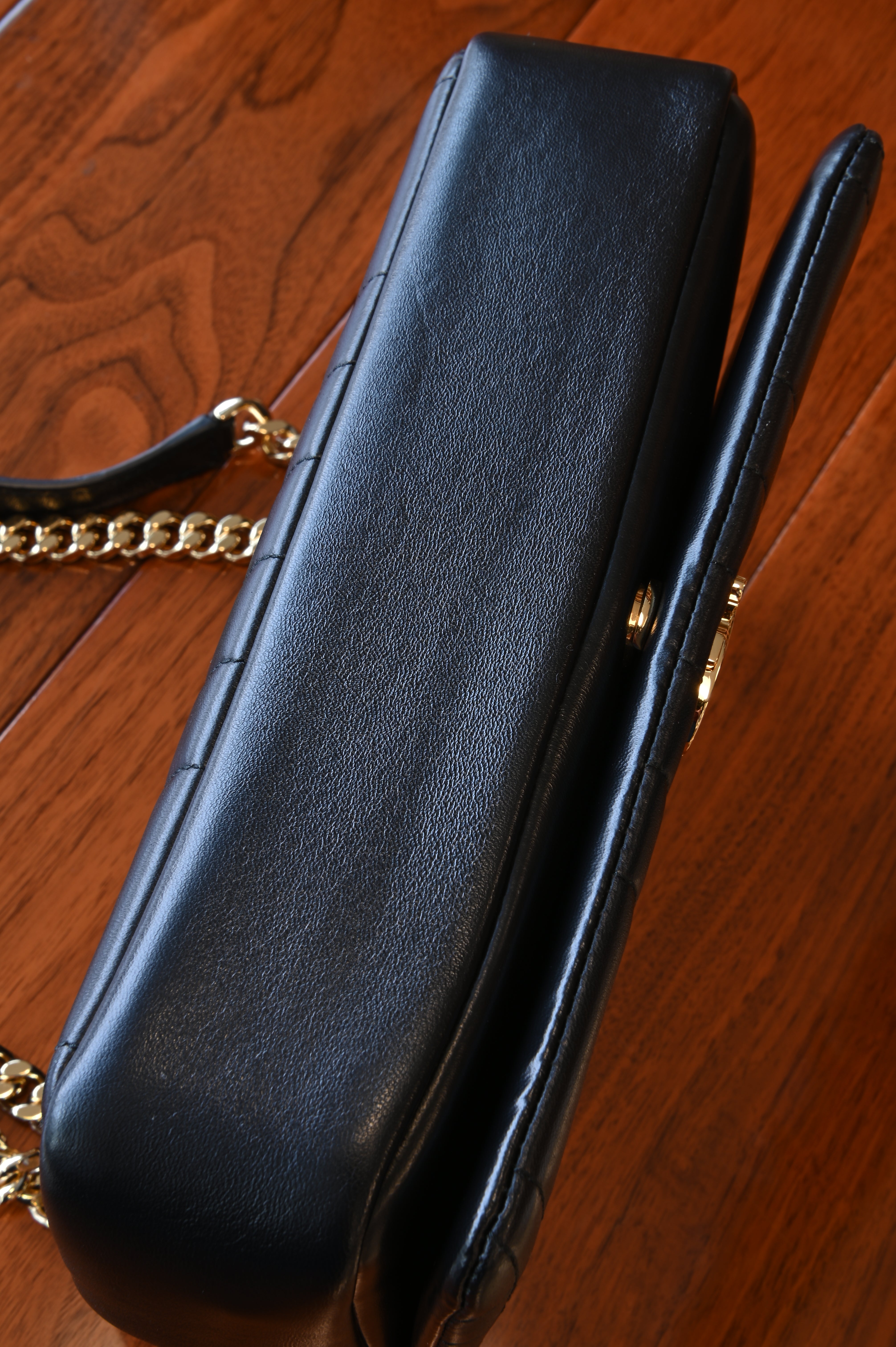 Burberry Black Quilted Lola Shoulder Bag