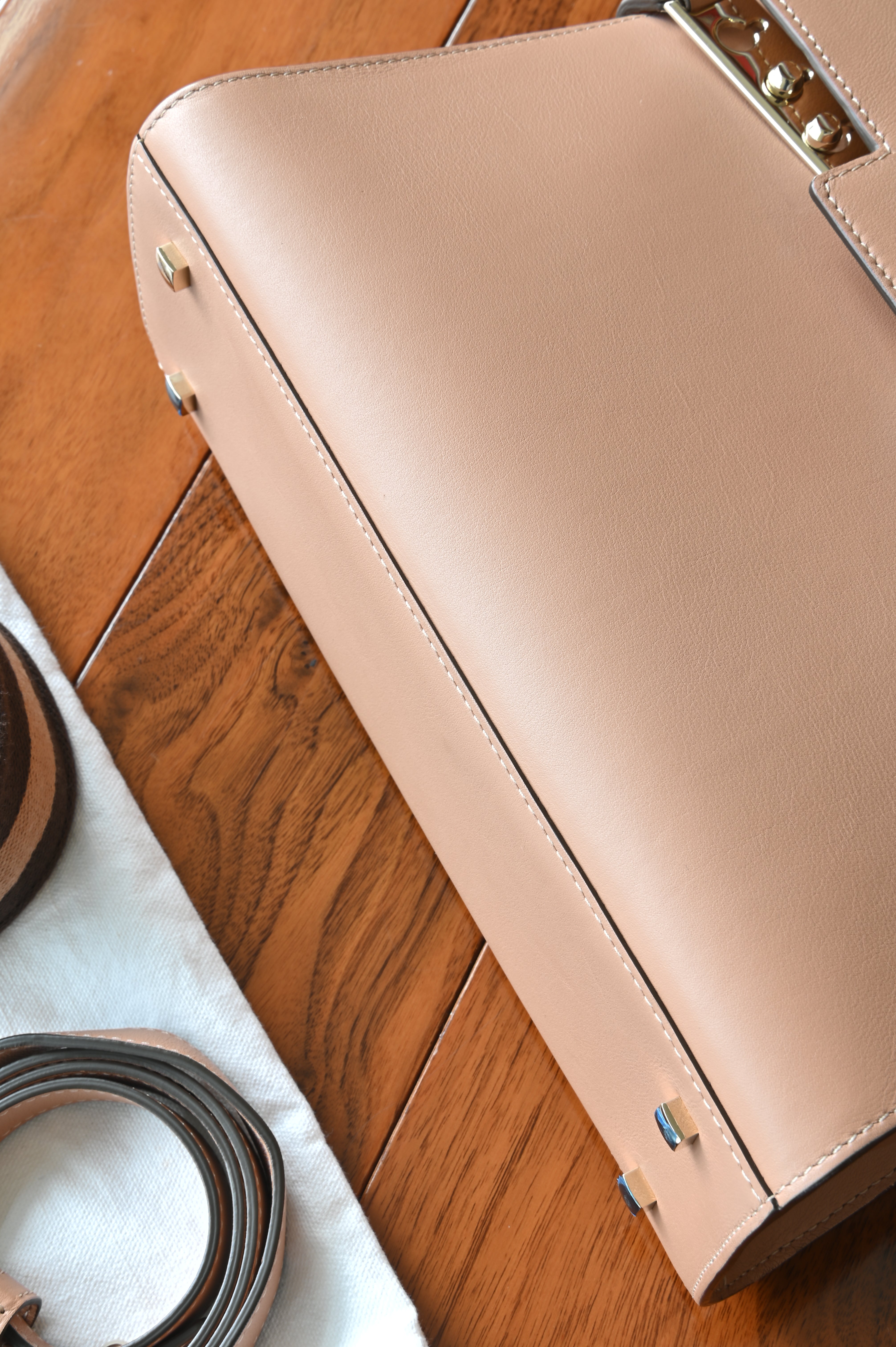 Delvaux Beige Tempête Handbag
