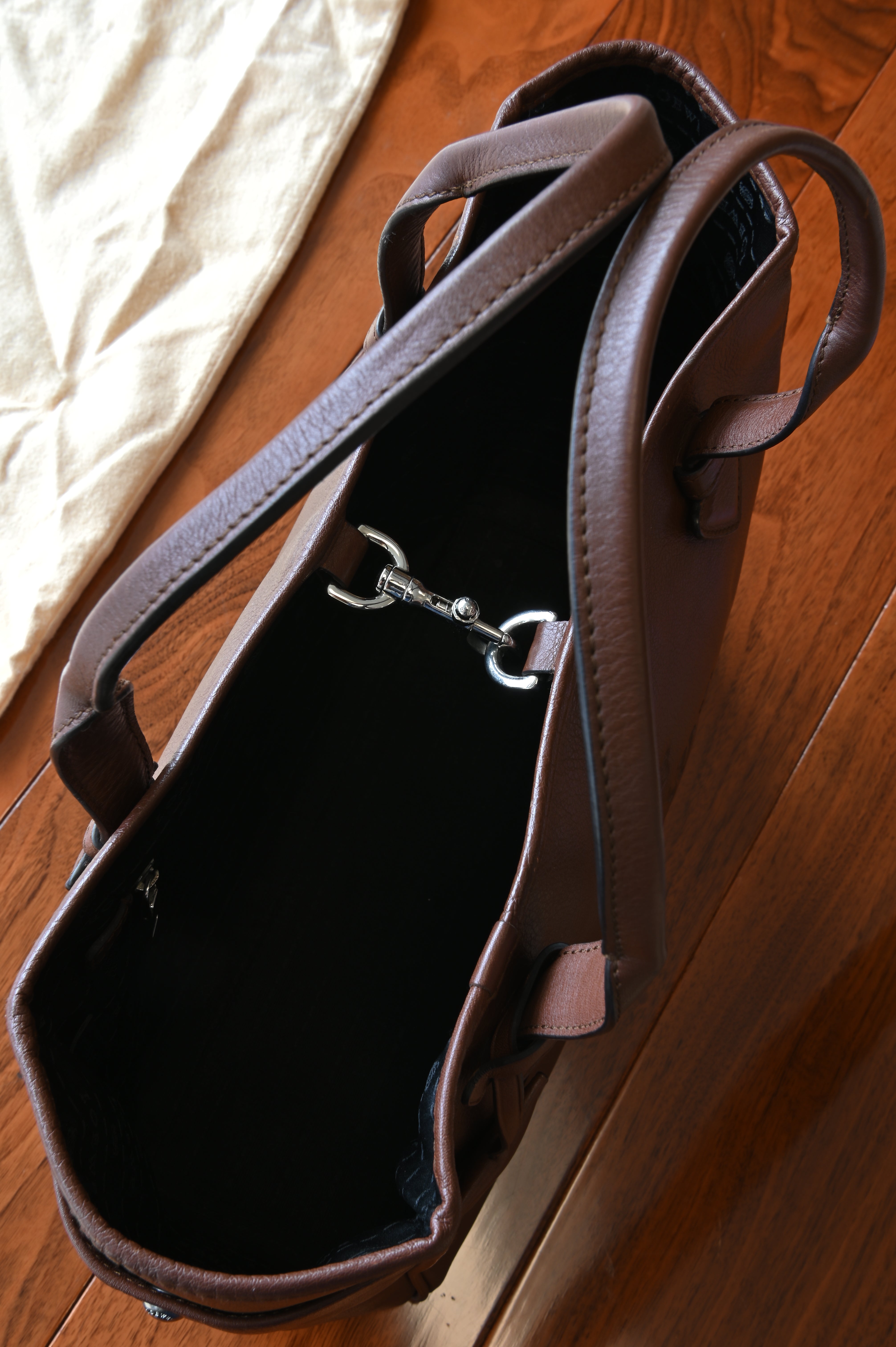 Loewe Brown Heritage Tote Bag