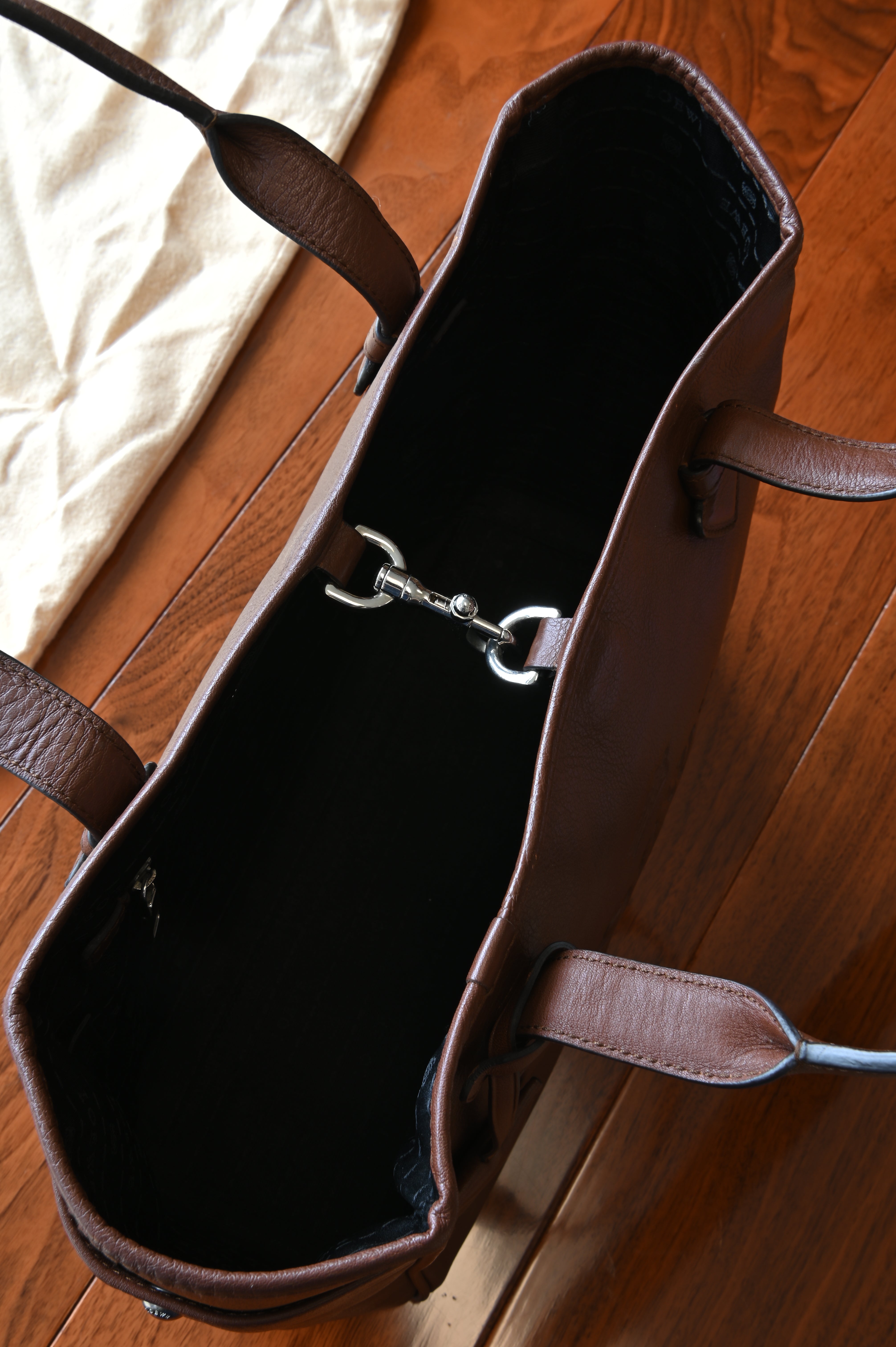 Loewe Brown Heritage Tote Bag