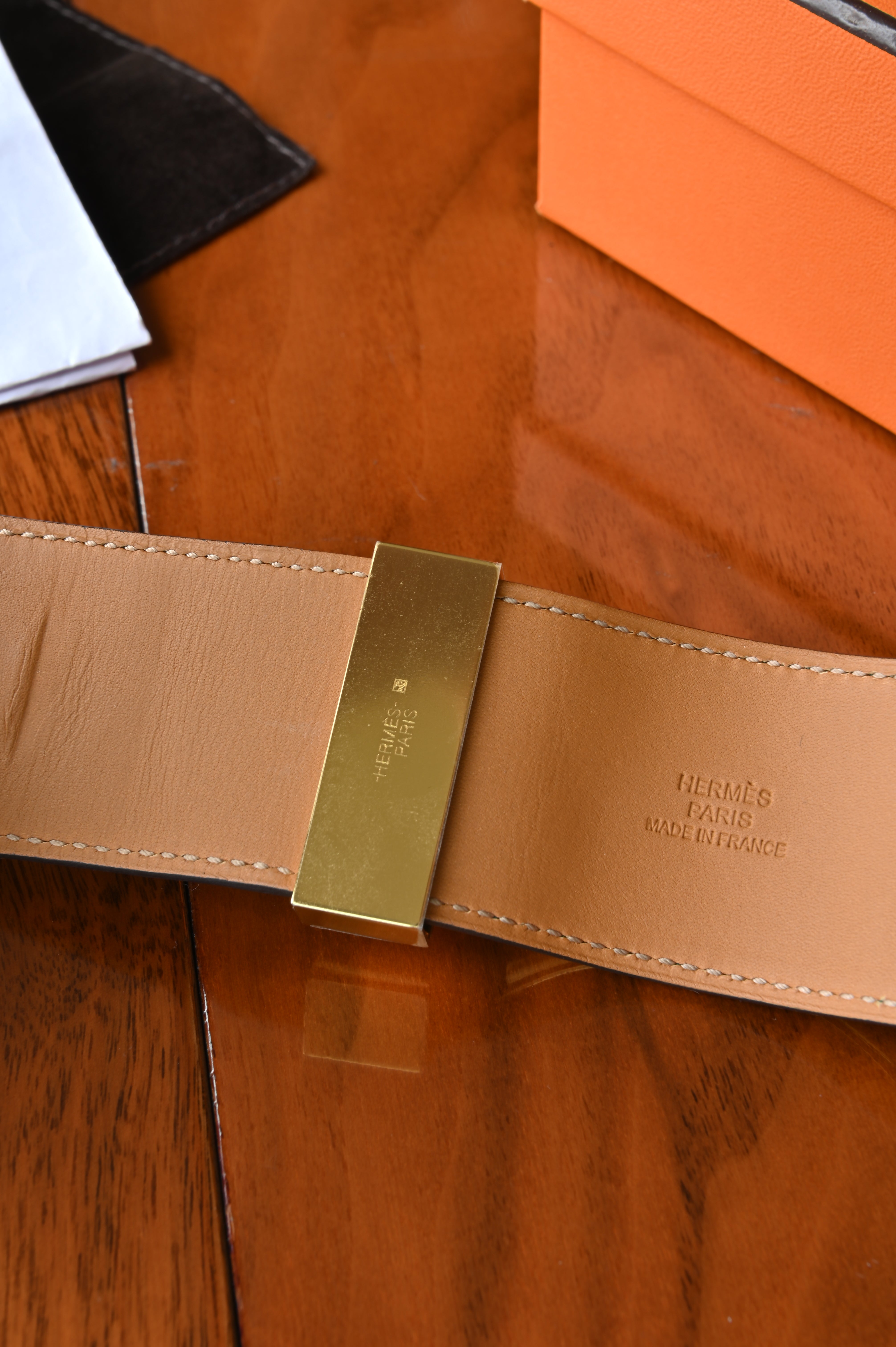 Hermes Cuir Collier De Chien V2 Veau Swift Bracelet